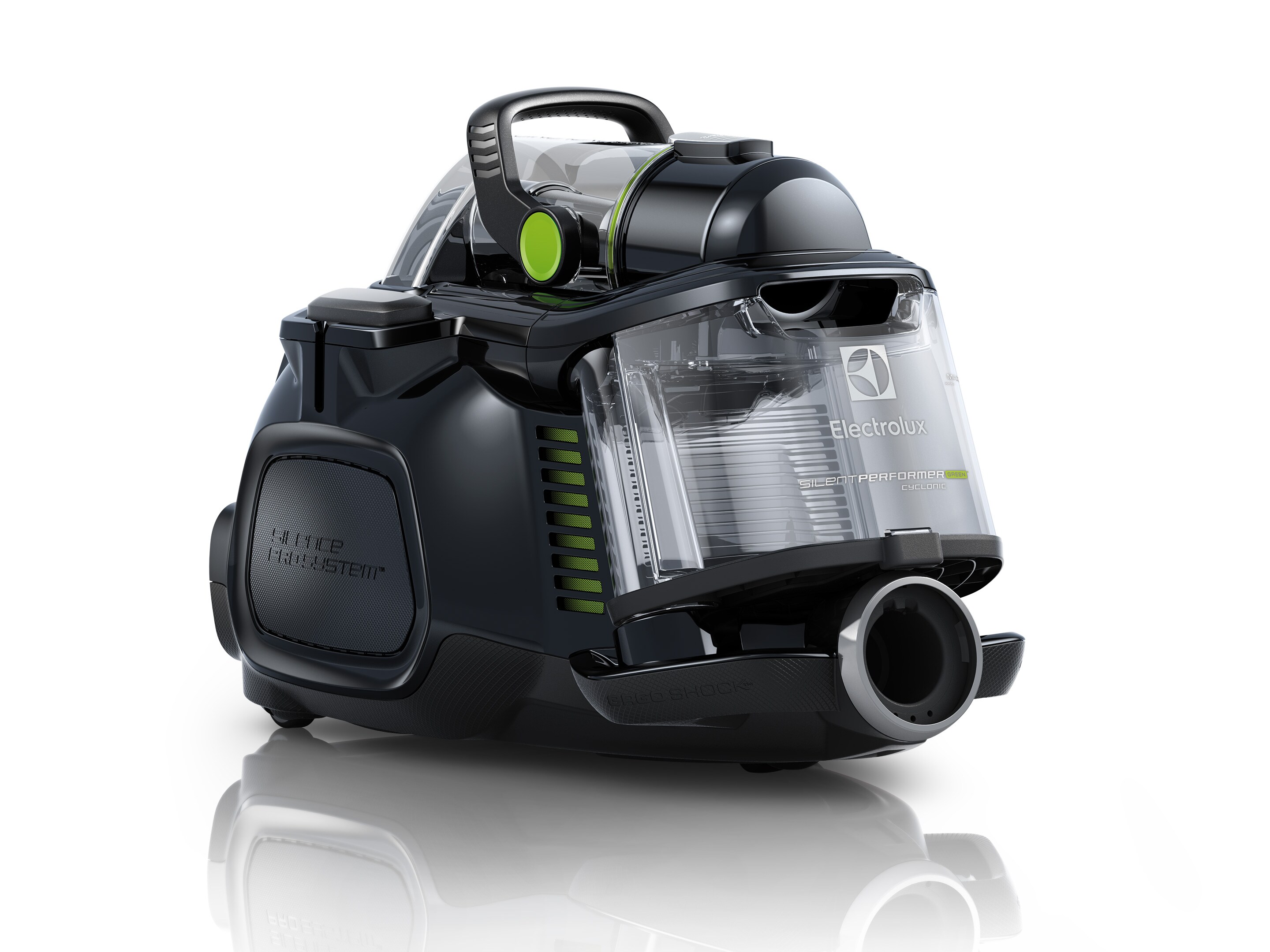 Vysavač SilentPerformer Cylonic Green od firmy Electrolux