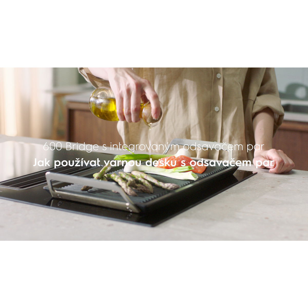 Electrolux - Kombinace varné desky a odsavače - KCC84453CK