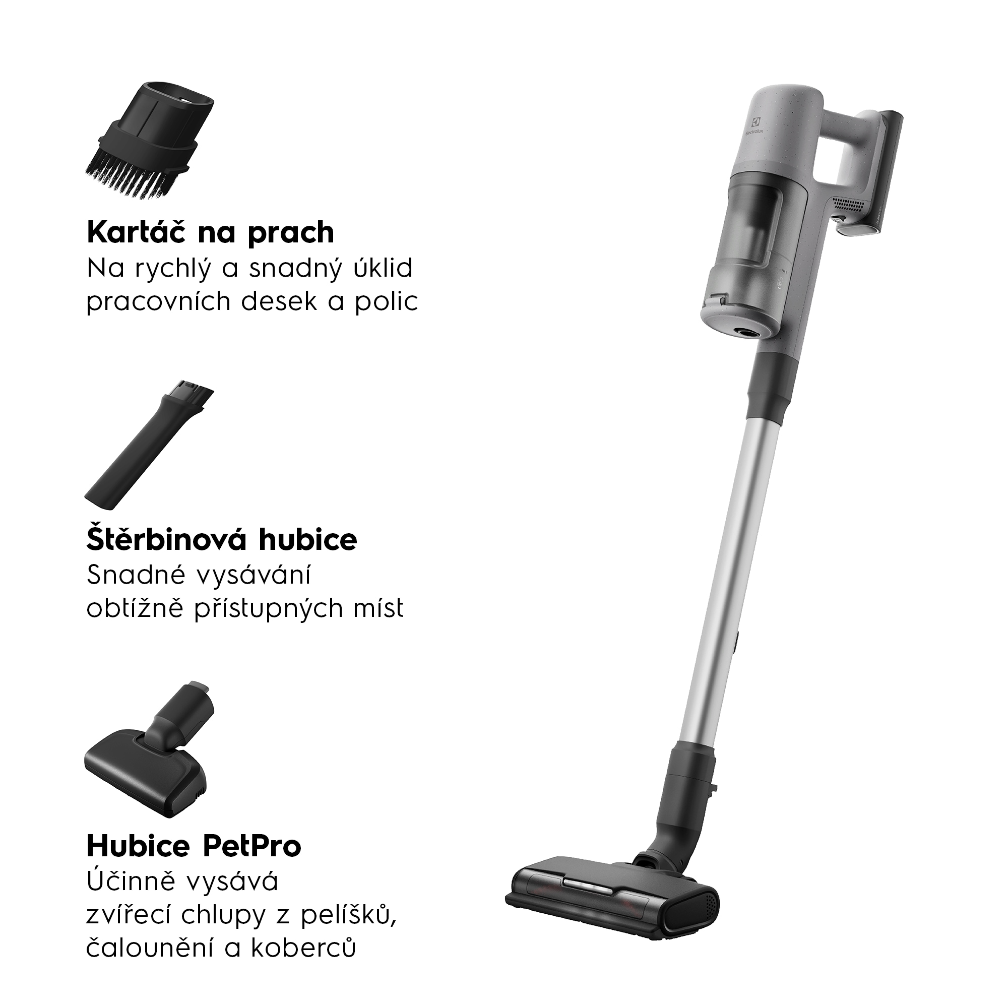 Electrolux - Tyčový vysavač - EP61AB21UG