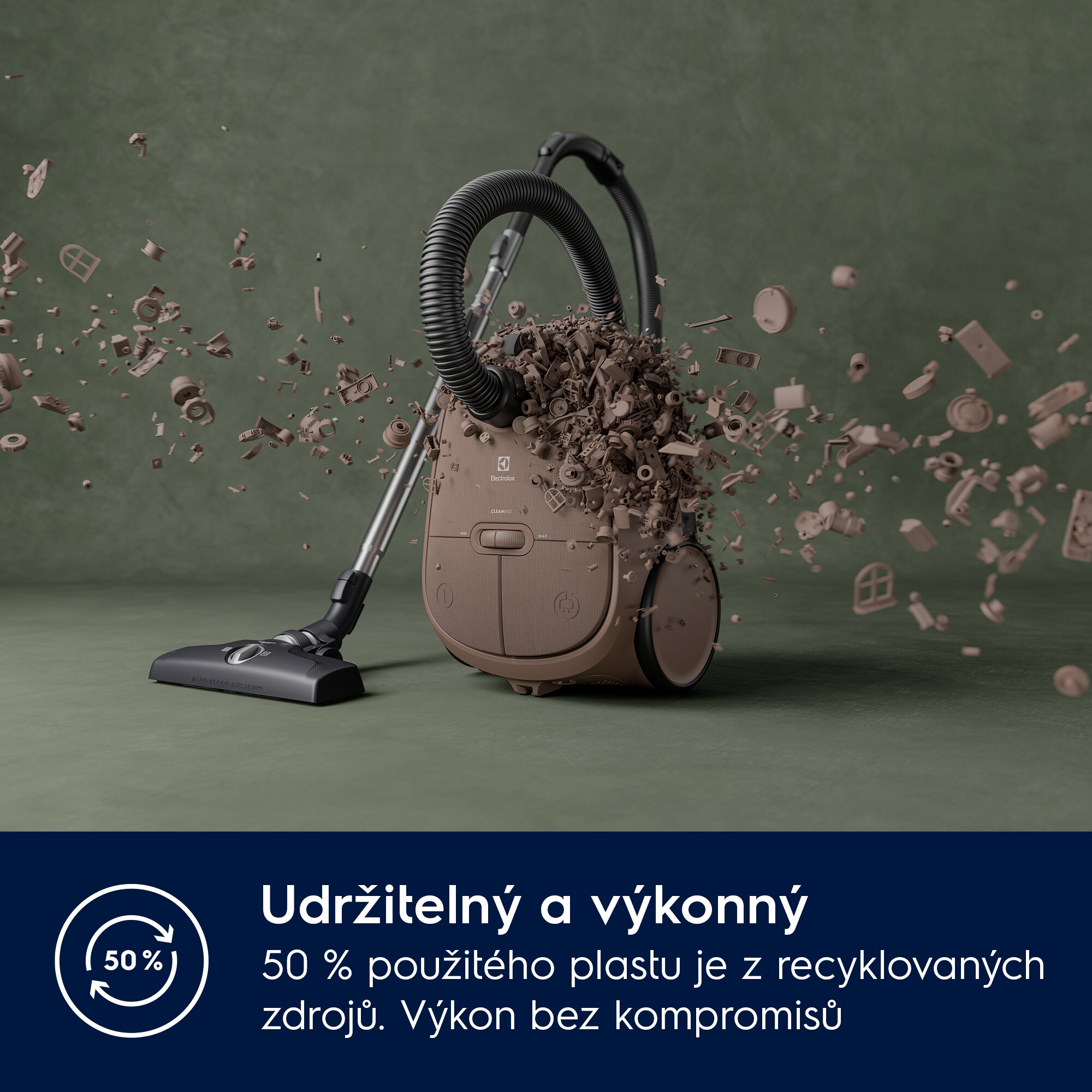 Electrolux - Sáčkový vysavač - EB61C3WBL