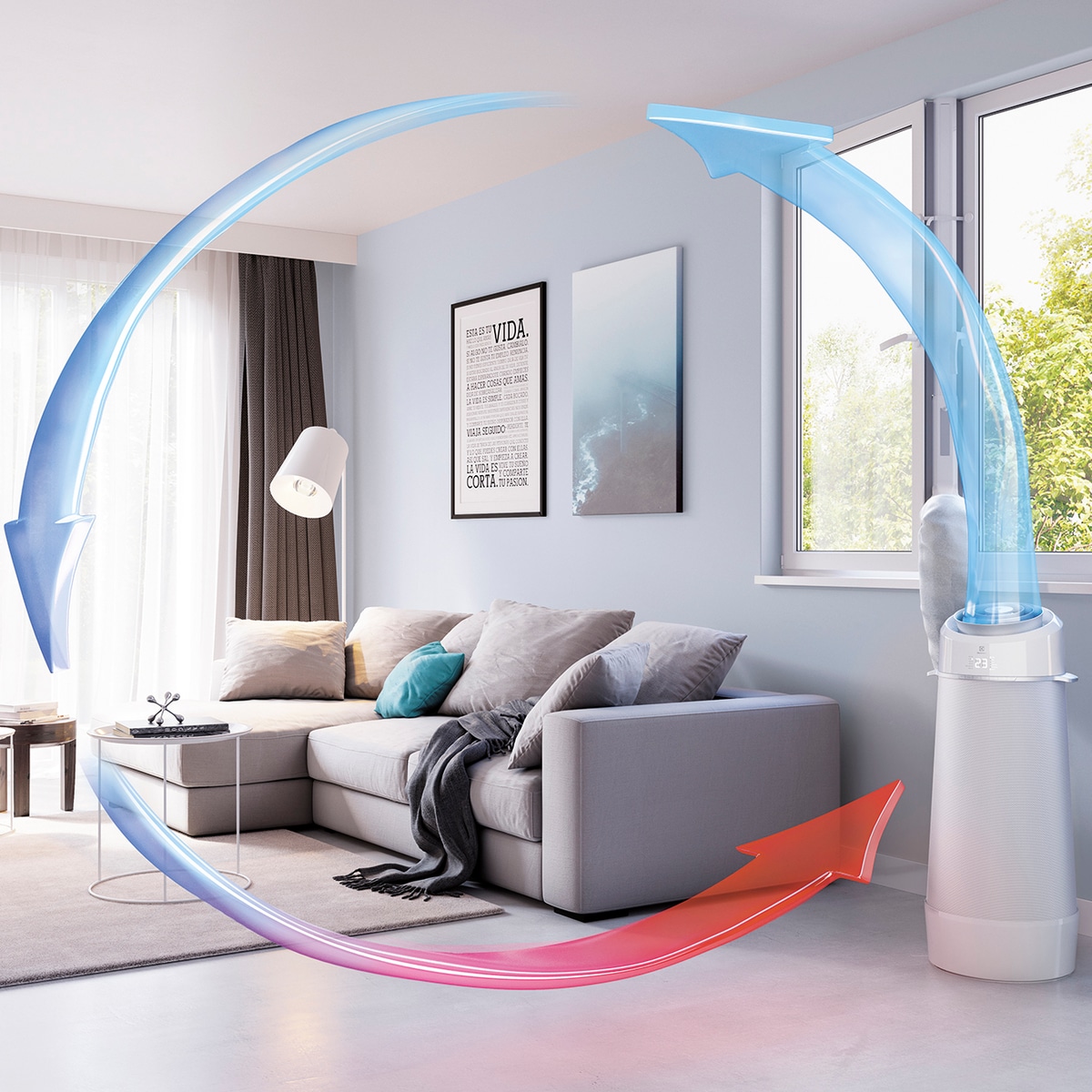 Electrolux - Přenosná klimatizace - WP71-265WT