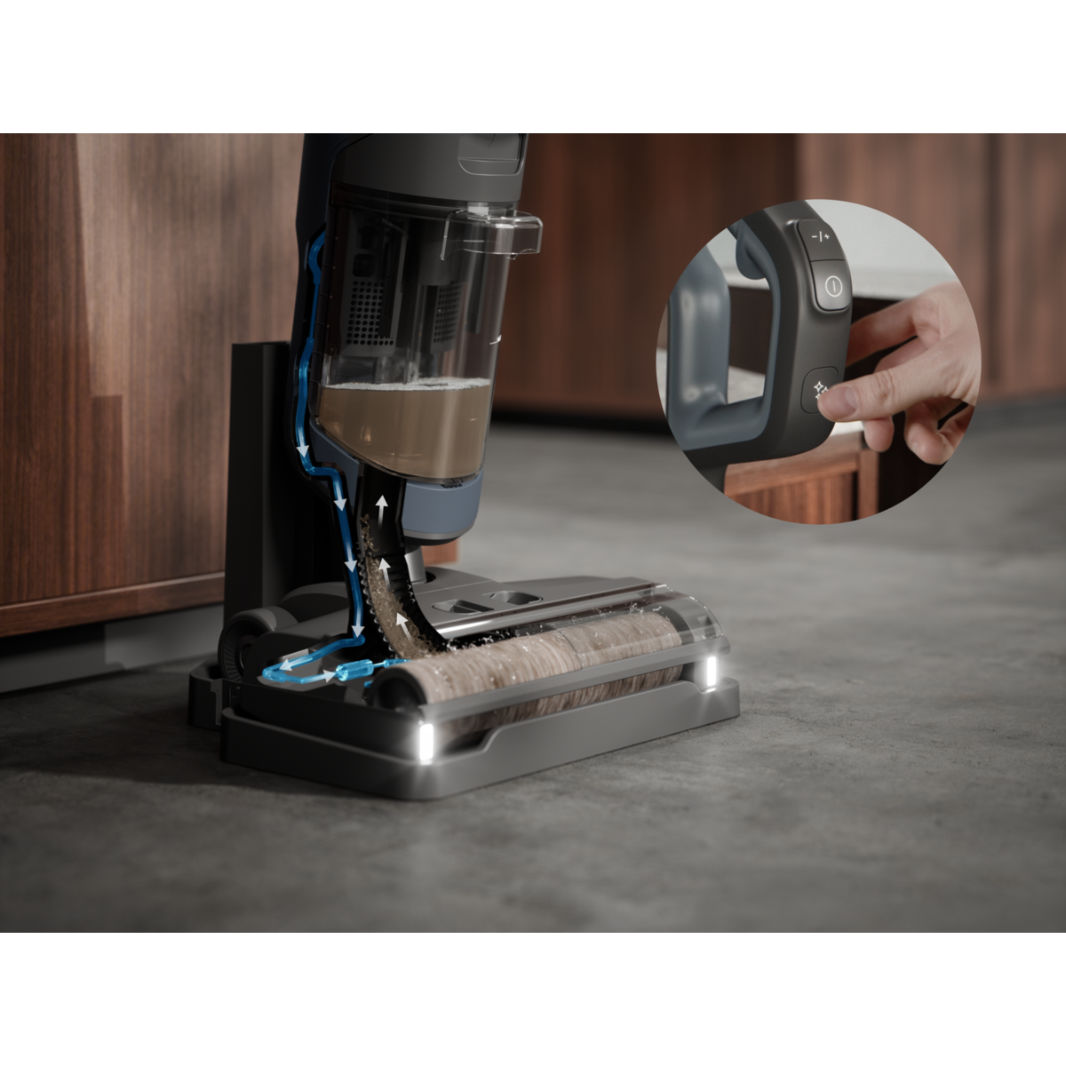 Electrolux - Tyčový vysavač Wet&Dry - EW81U3DB