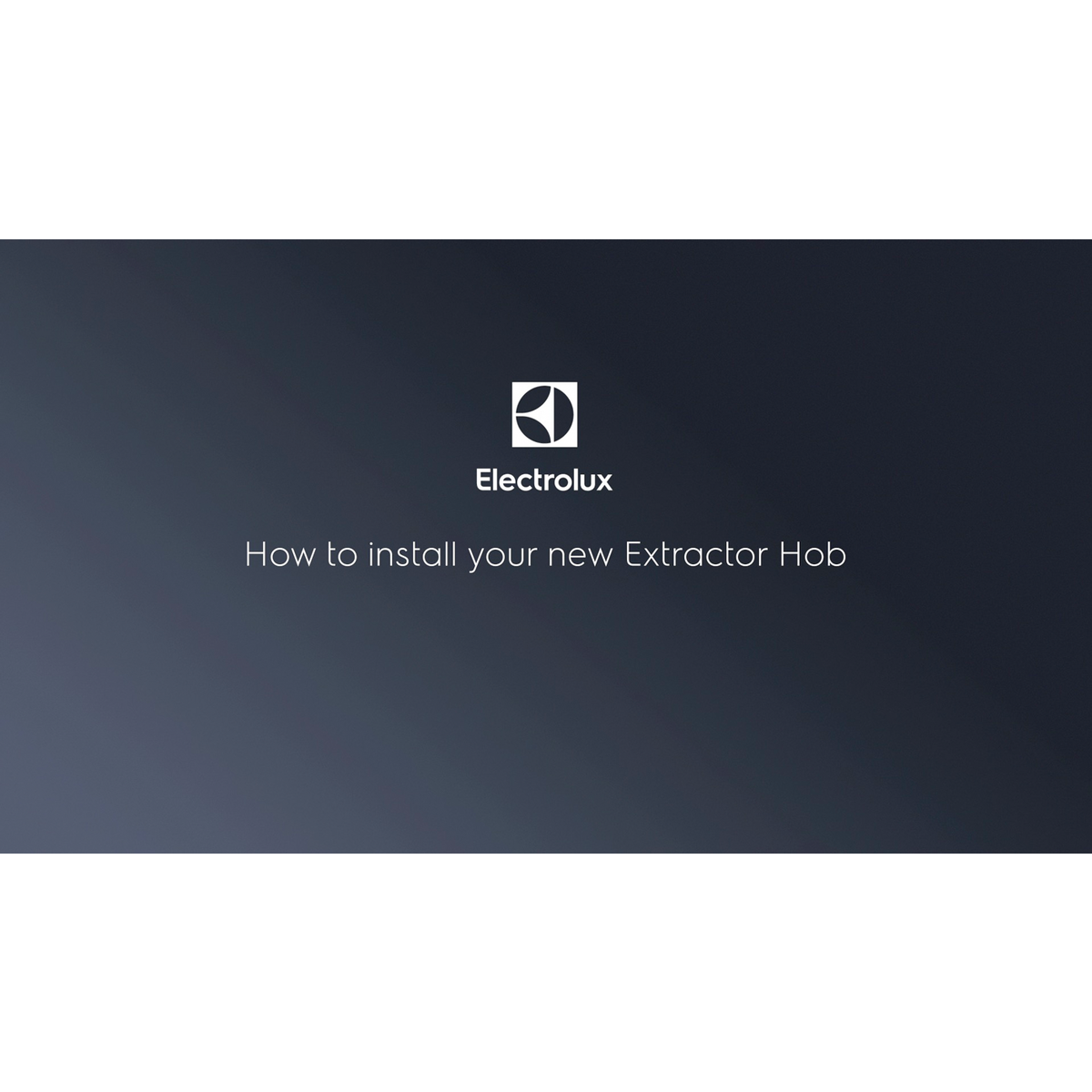 Electrolux - Kombinace varné desky a odsavače - KCC85450