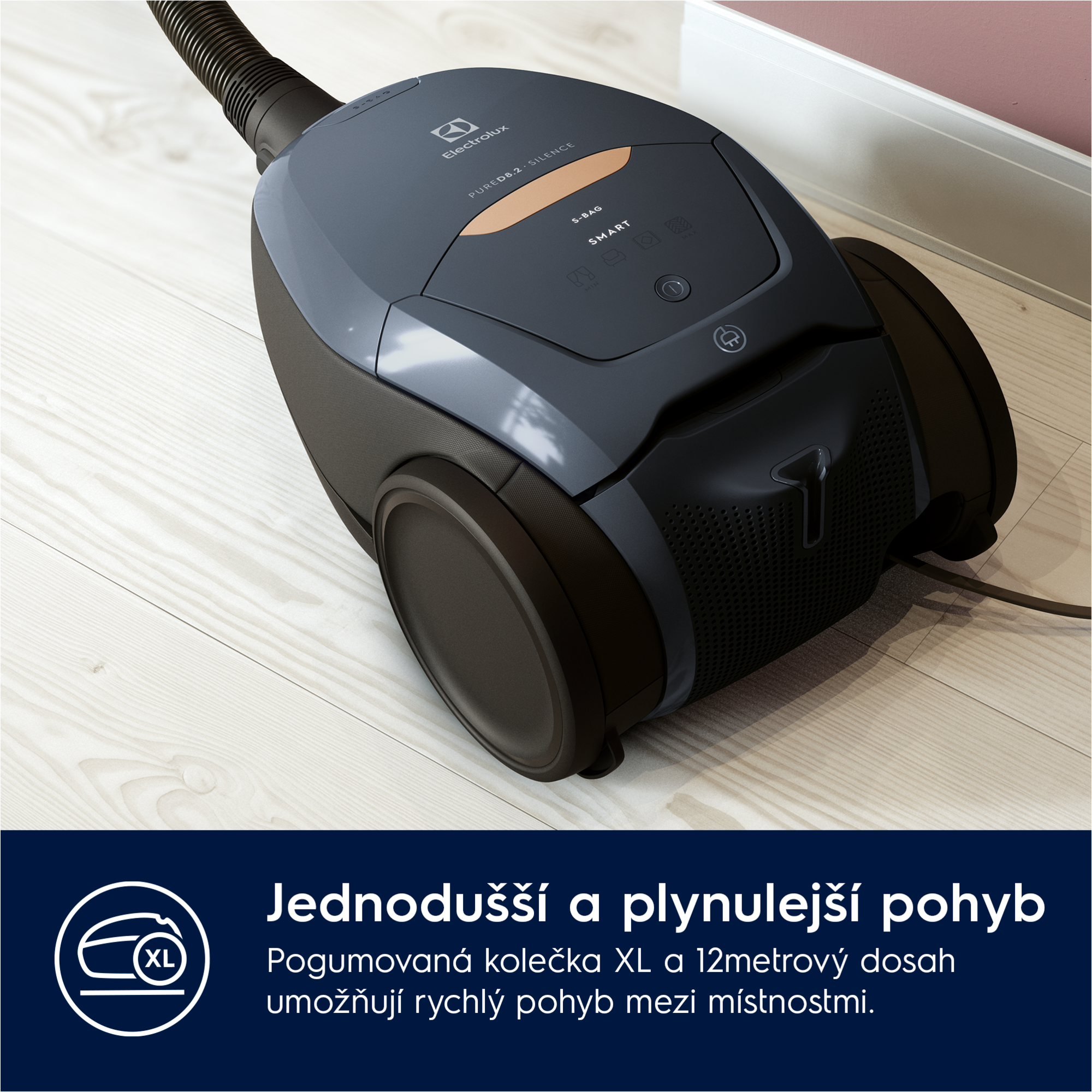 Electrolux - Sáčkový vysavač - PD82-8DB