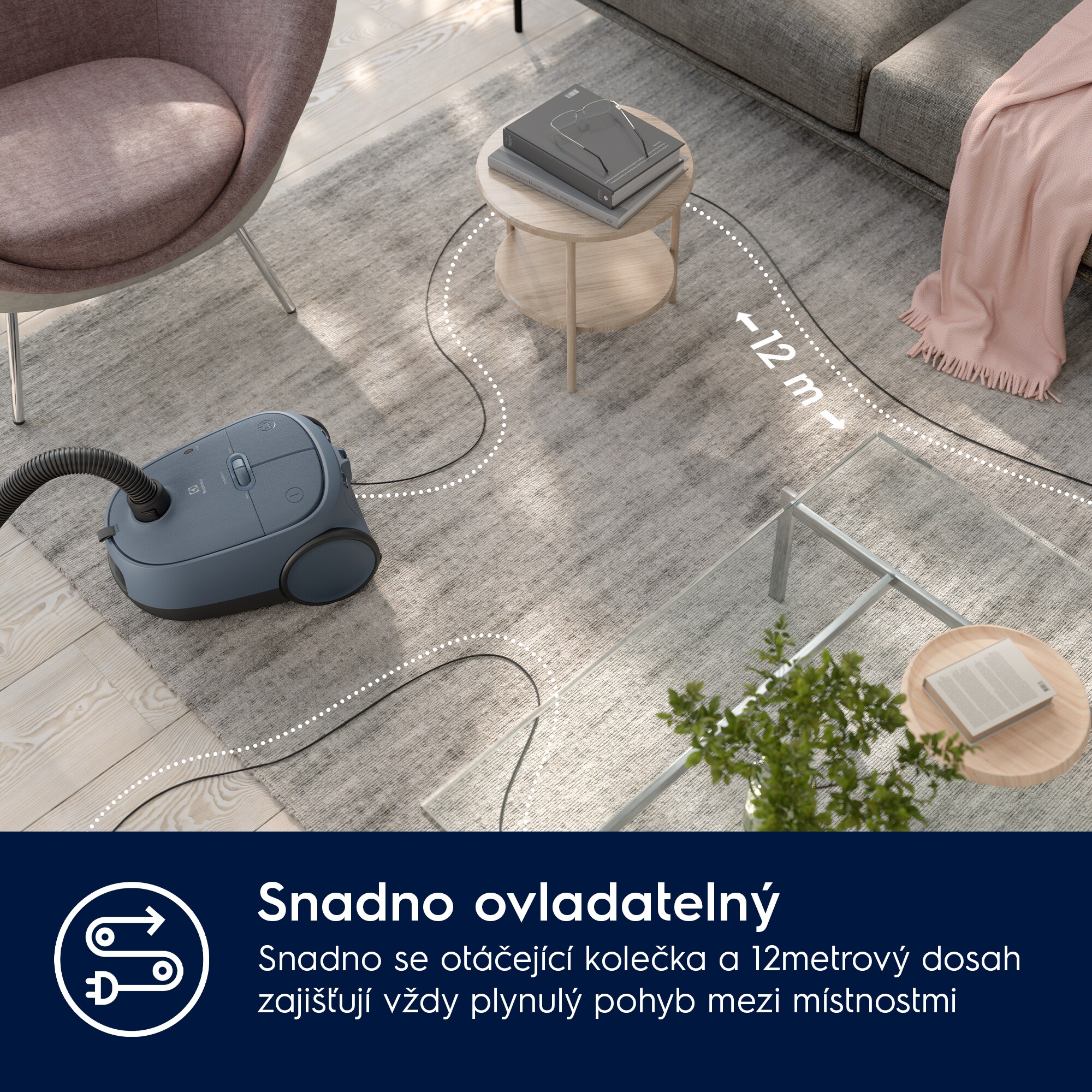 Electrolux - Sáčkový vysavač - EB61C2DBP