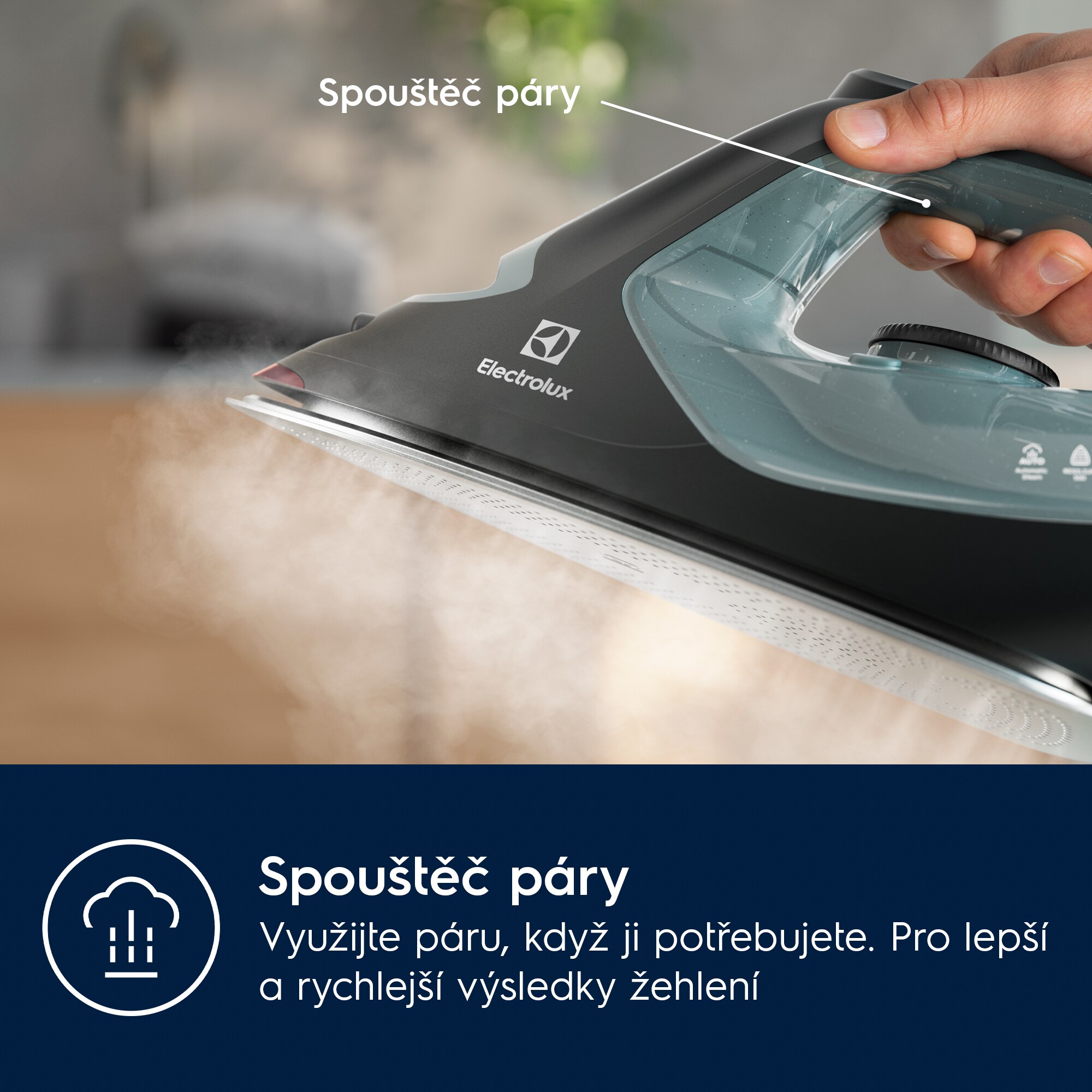 Electrolux - Napařovací žehlička - E7SI2-6OG