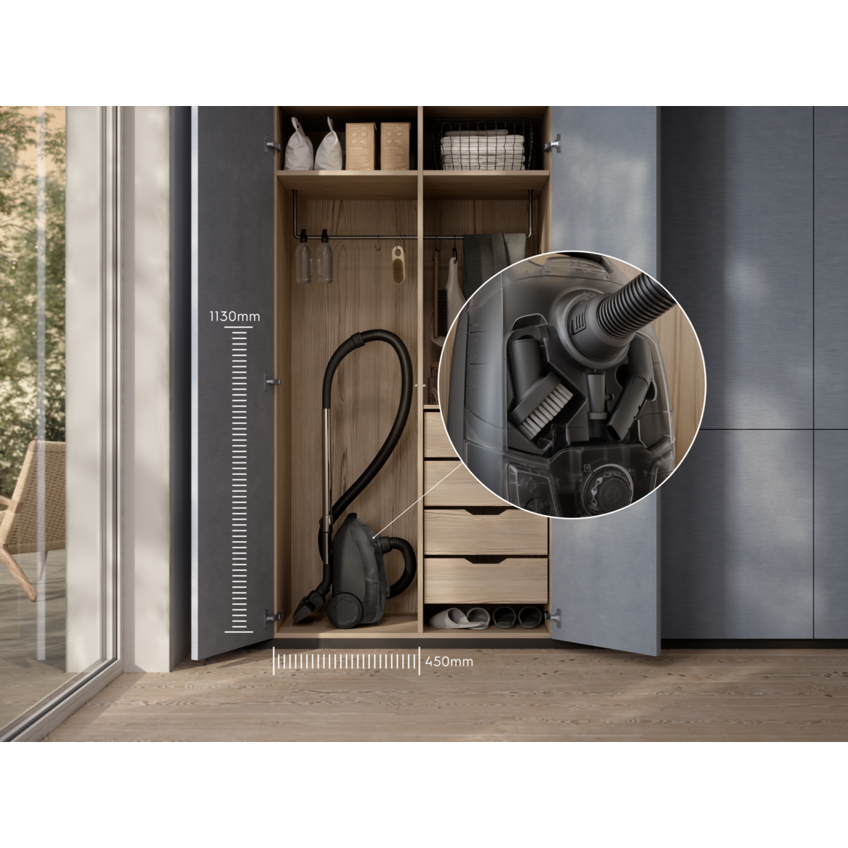 Electrolux - Sáčkový vysavač - EB51A3WB