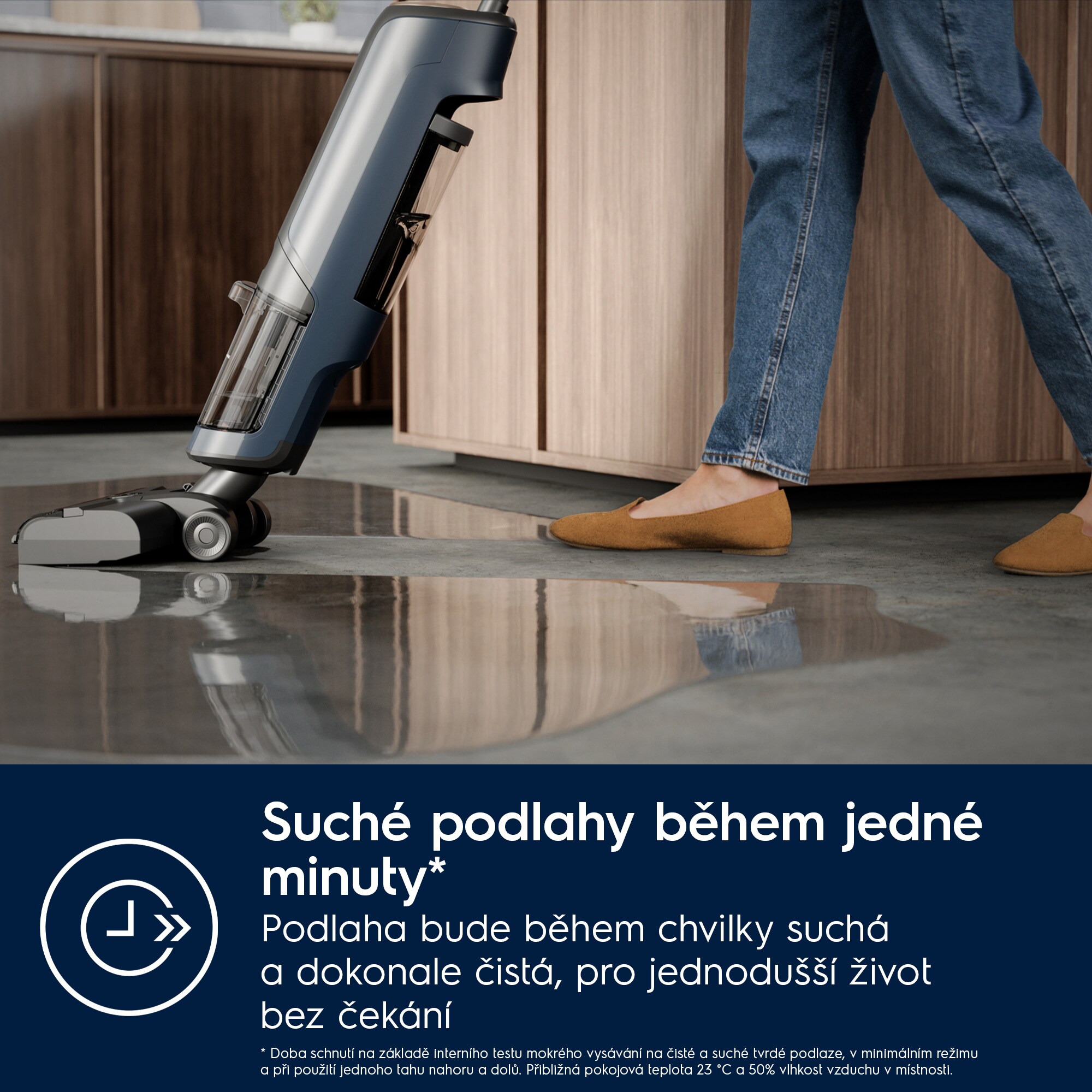 Electrolux - Tyčový vysavač Wet&Dry - EW81U3DB