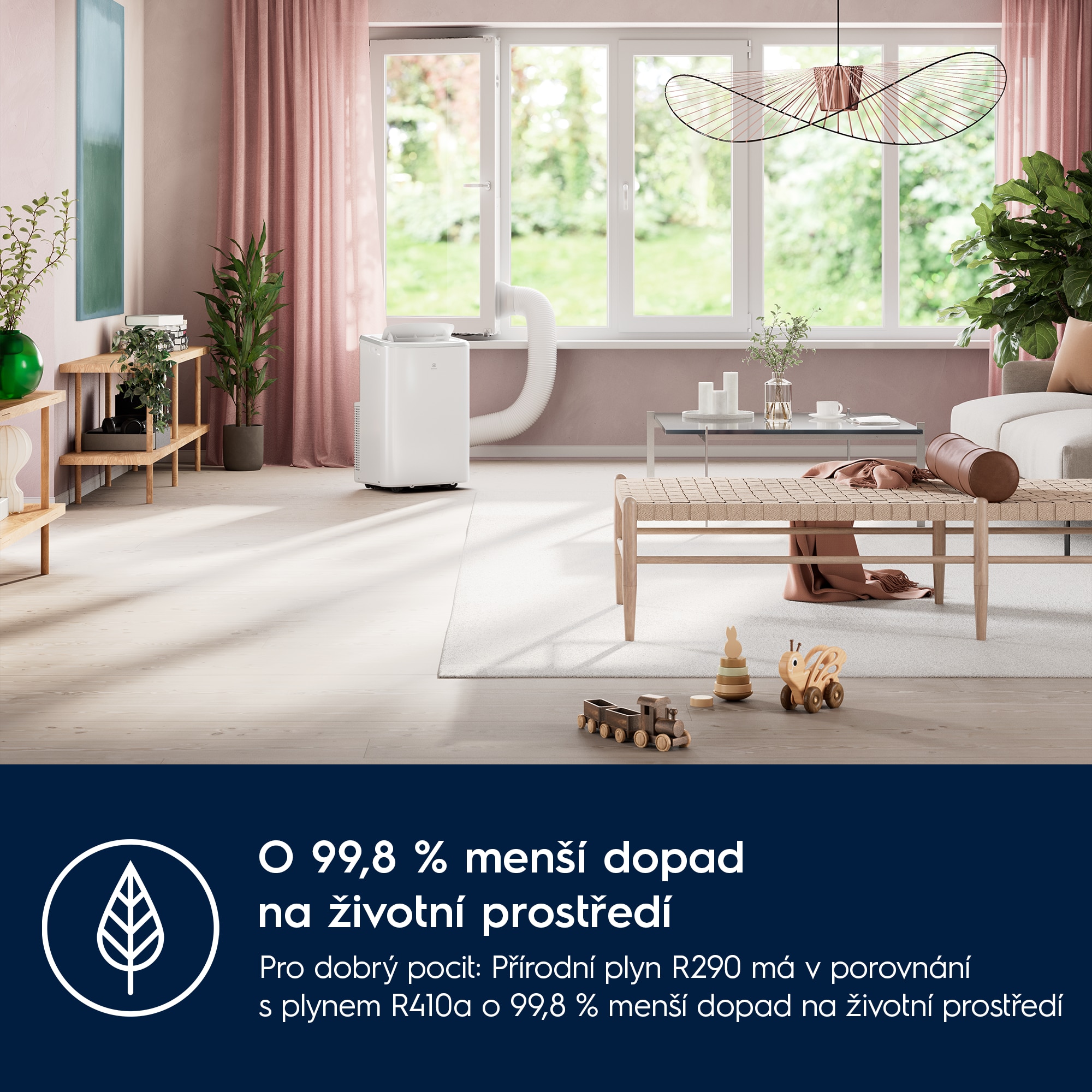 Electrolux - Přenosná klimatizace - EXP26U339CW