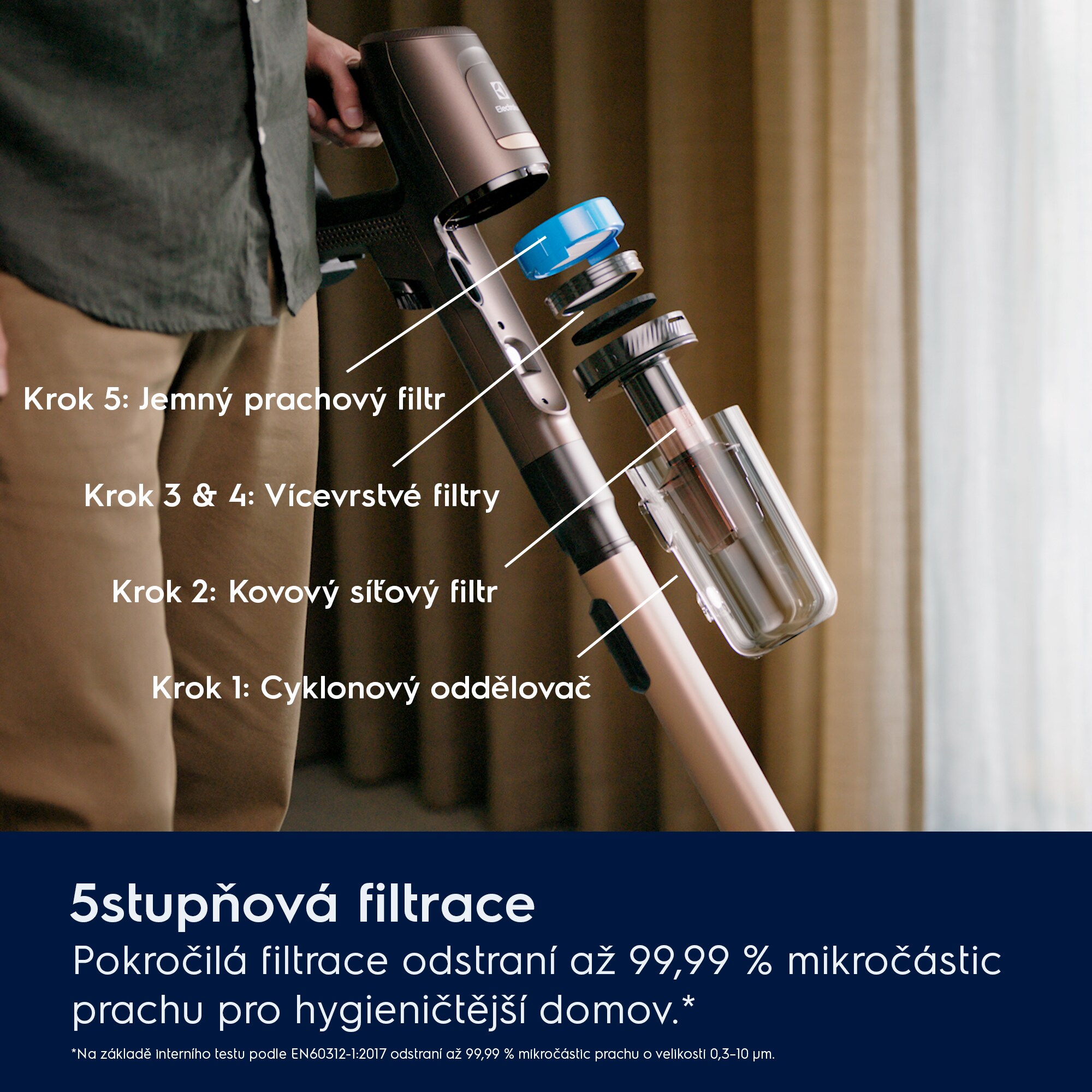 Electrolux - Tyčový vysavač - EP81U25ULT