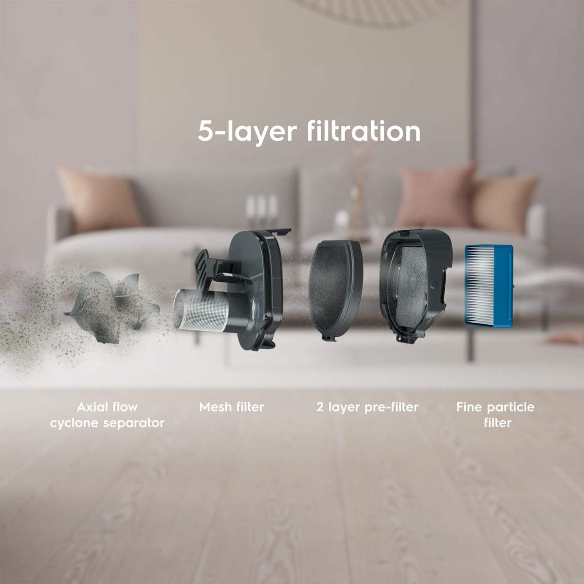 Electrolux - Tyčový vysavač - ES62P25WET