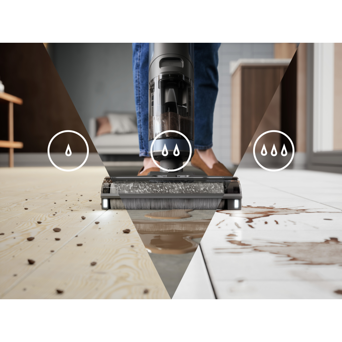 Electrolux - Tyčový vysavač Wet&Dry - EW81U3DB