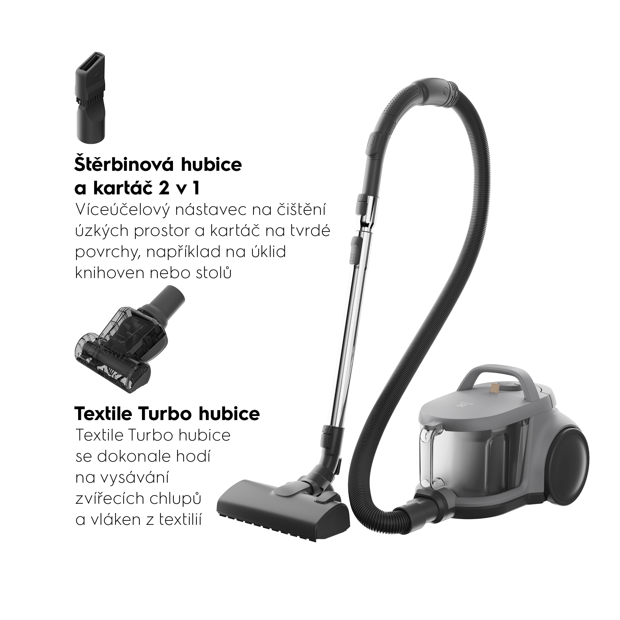 Electrolux - Bezsáčkový vysavač - EL51A2UG