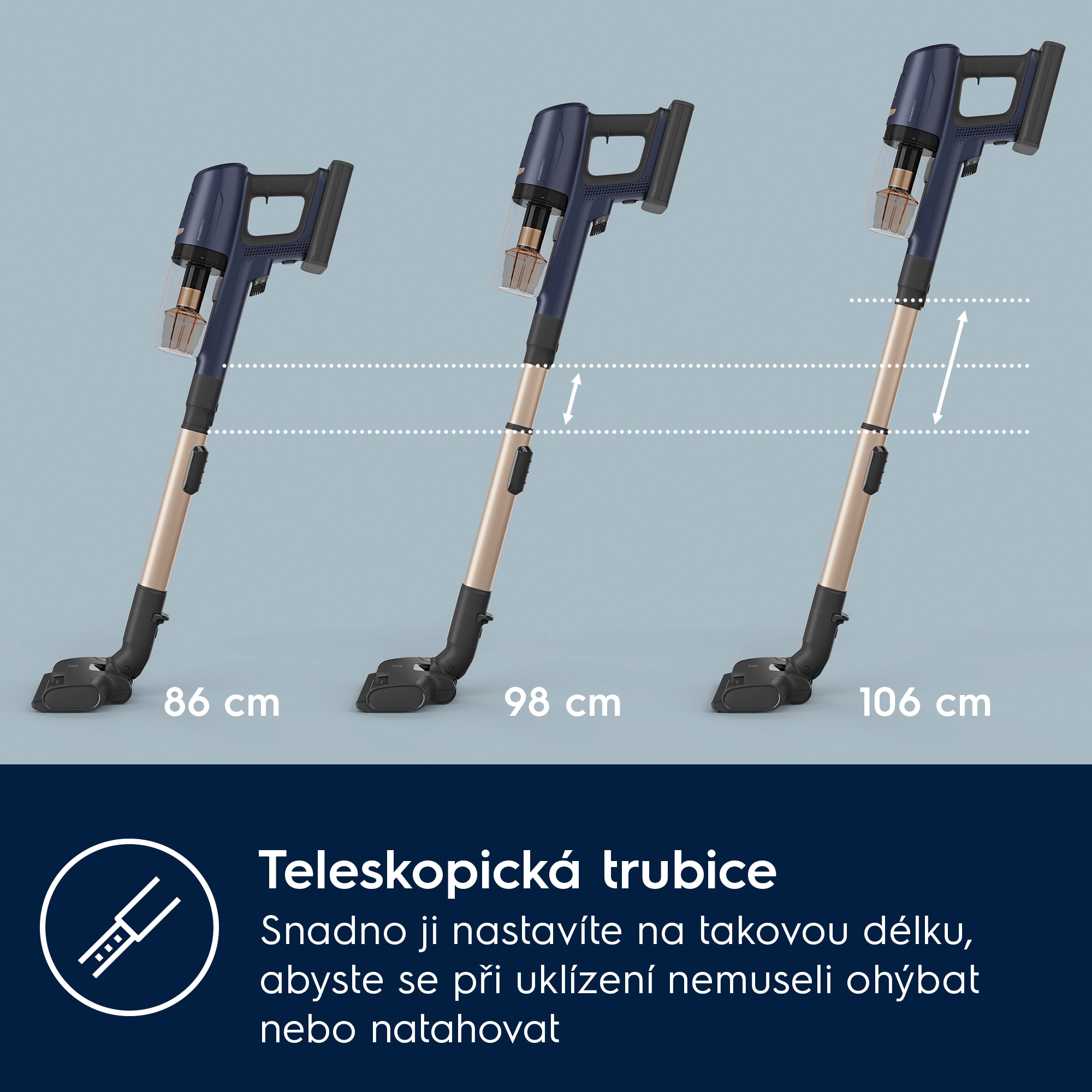 Electrolux - Tyčový vysavač - EP81B25WET