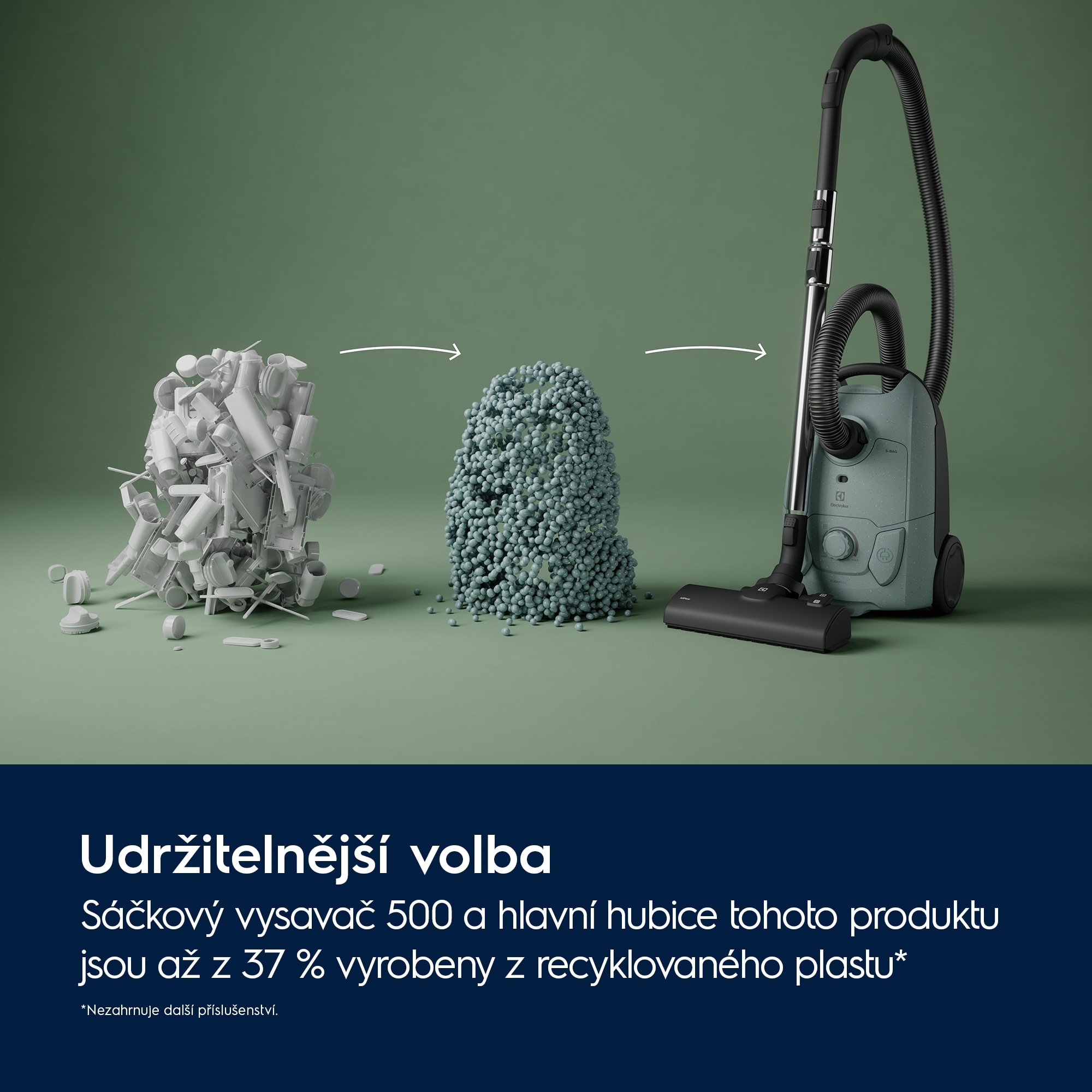 Electrolux - Sáčkový vysavač - EB51C1OG