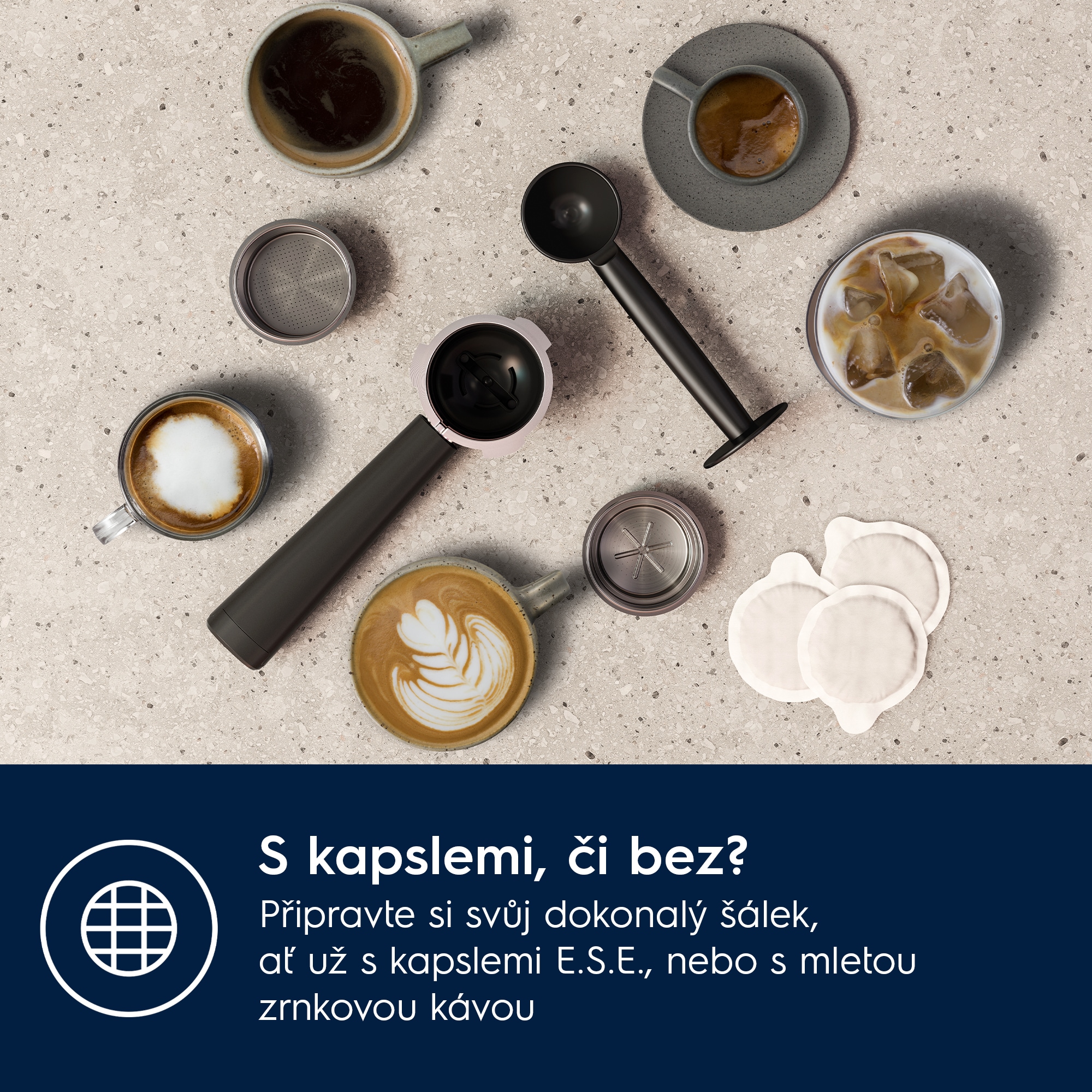 Electrolux - Kávovar - E6EC1-6BST