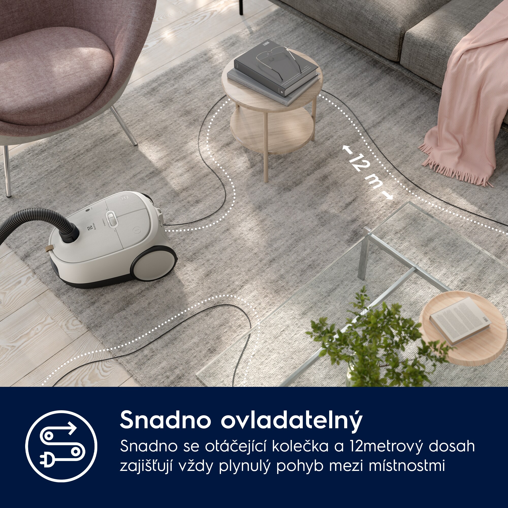 Electrolux - Sáčkový vysavač - EB61H6SW