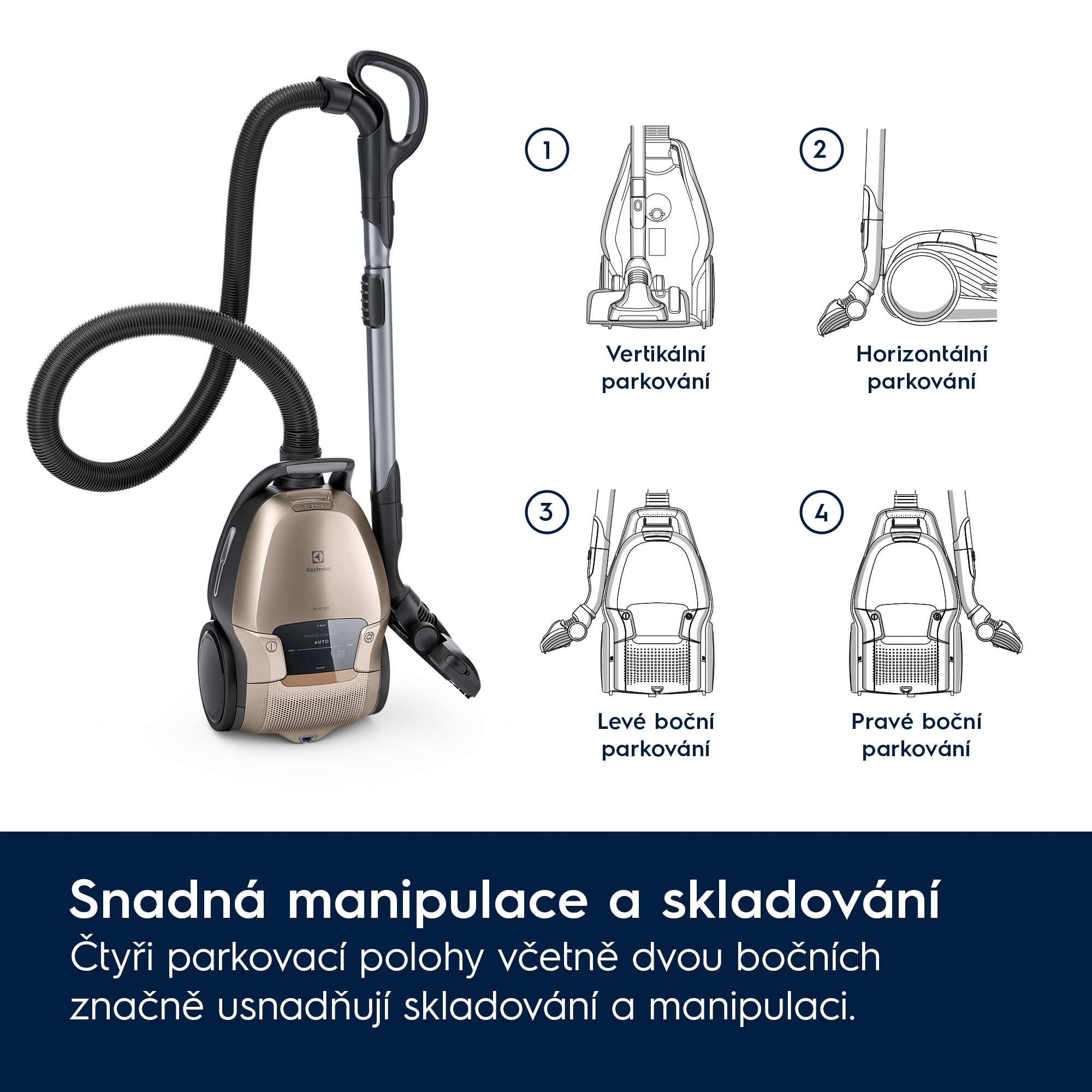 Electrolux - Sáčkový vysavač - PD91-8SSM