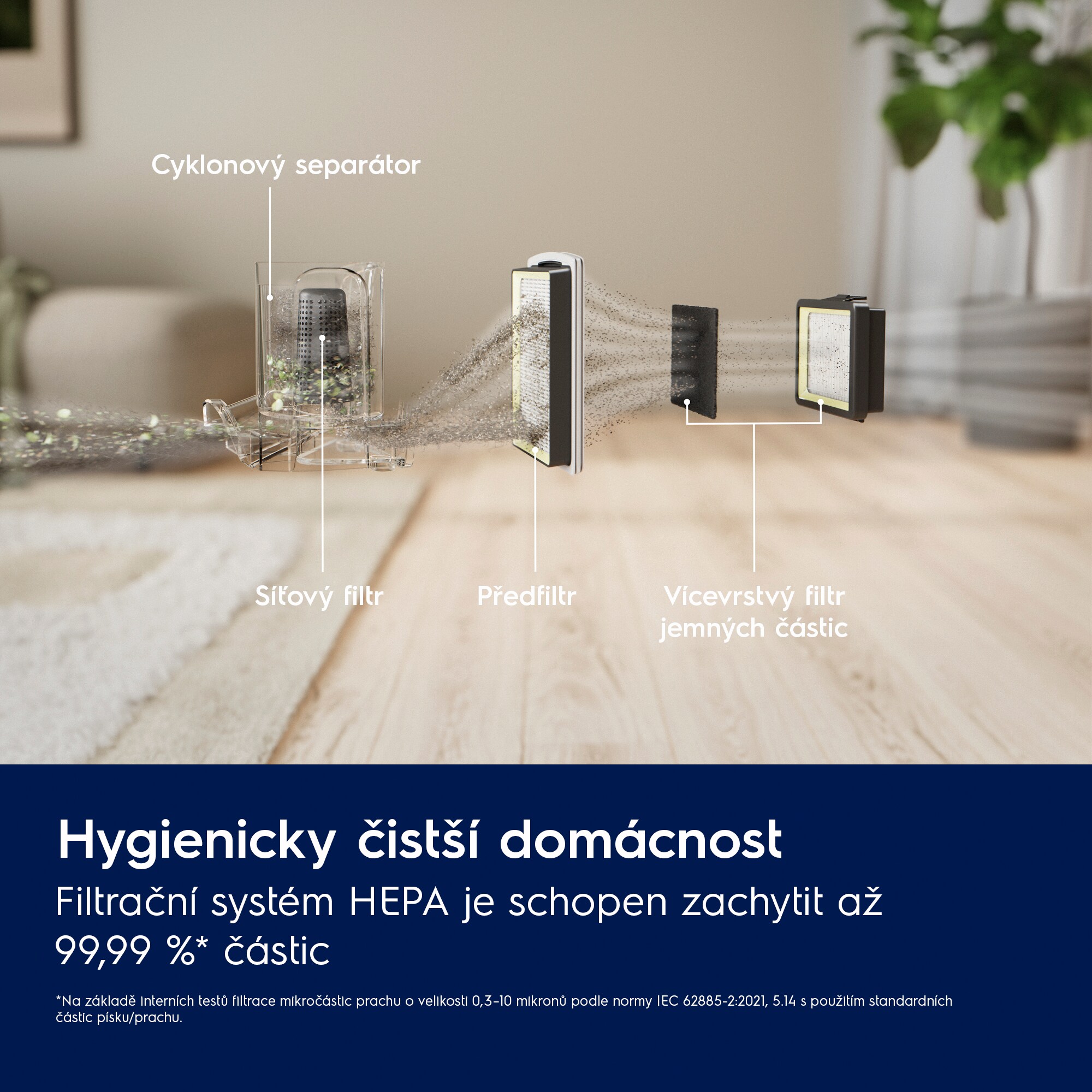 Electrolux - Bezsáčkový vysavač - EL51A2UG