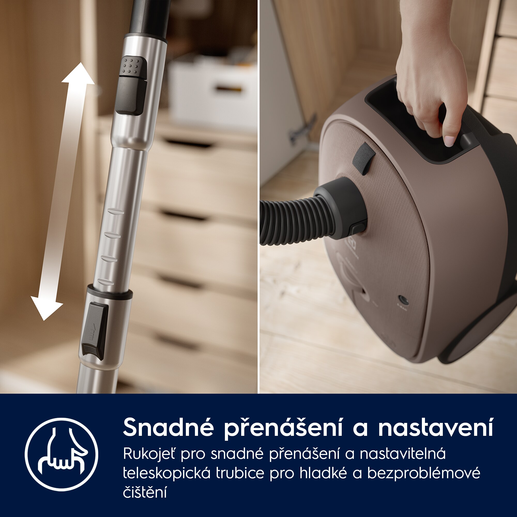 Electrolux - Sáčkový vysavač - EB61C3WBL