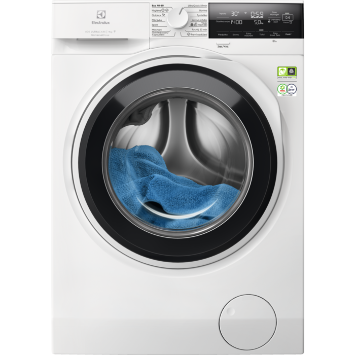 Electrolux - Pračky na 9 kg prádla - EW8F3494QC