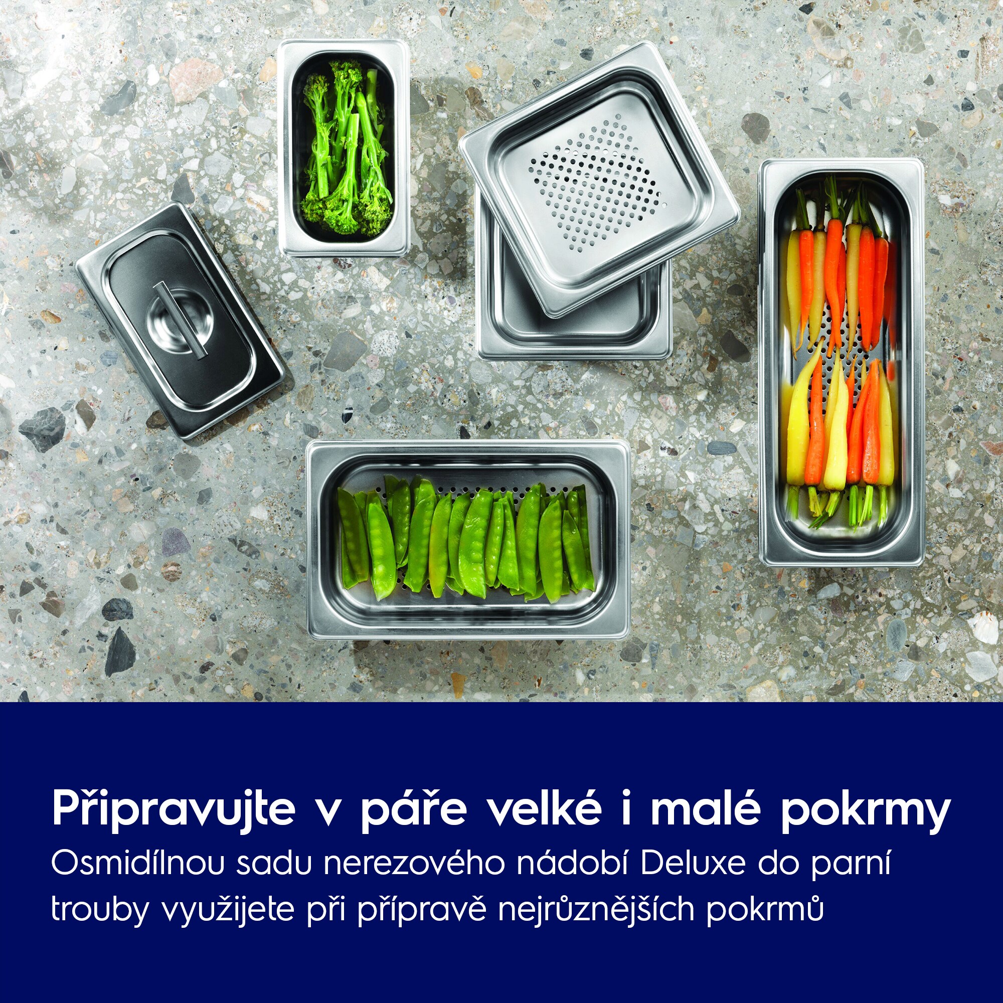 Electrolux - Souprava na parní vaření - PKKS8