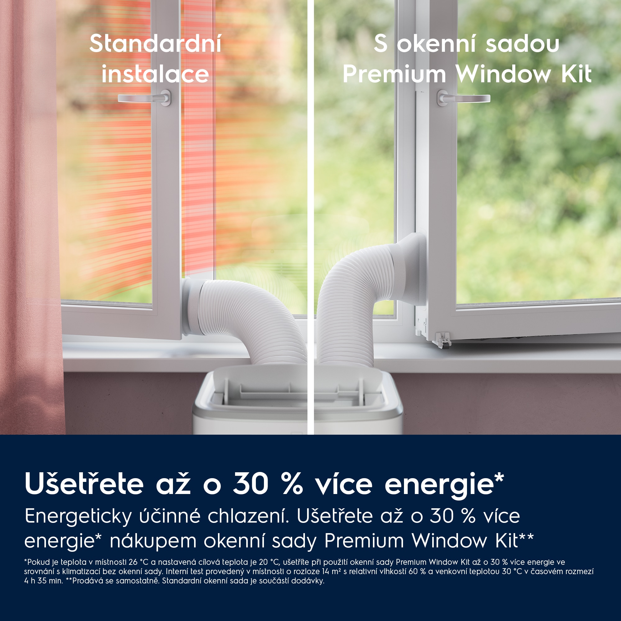 Electrolux - Přenosná klimatizace - EXP26U339CW