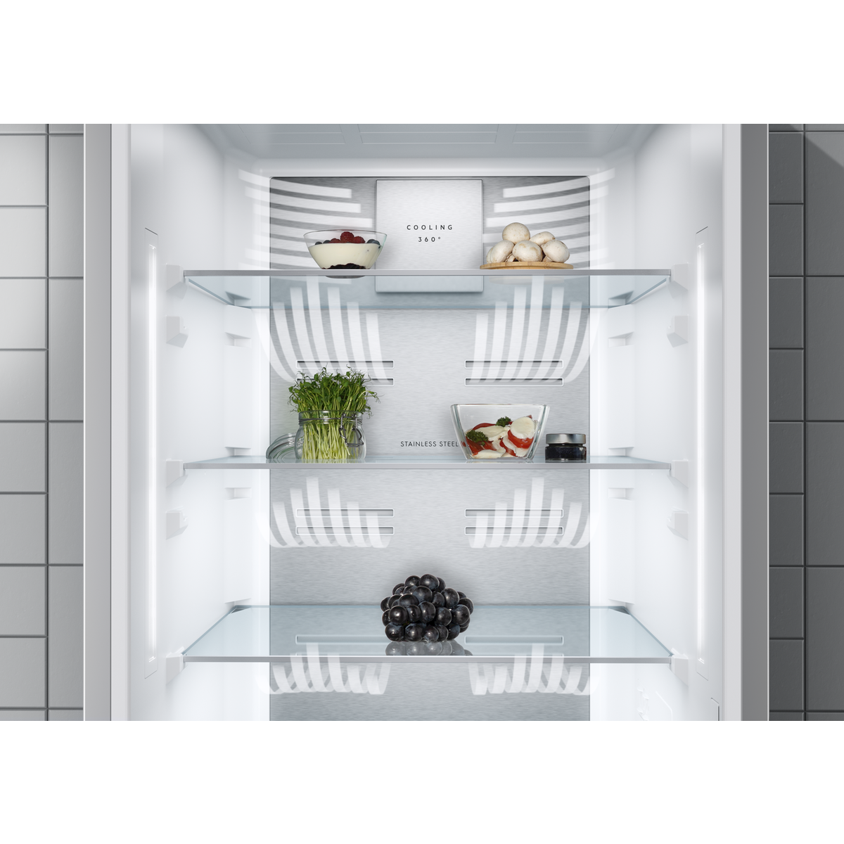 Electrolux - Volně stojící chladničky s mrazákem - LNT7ME36K2