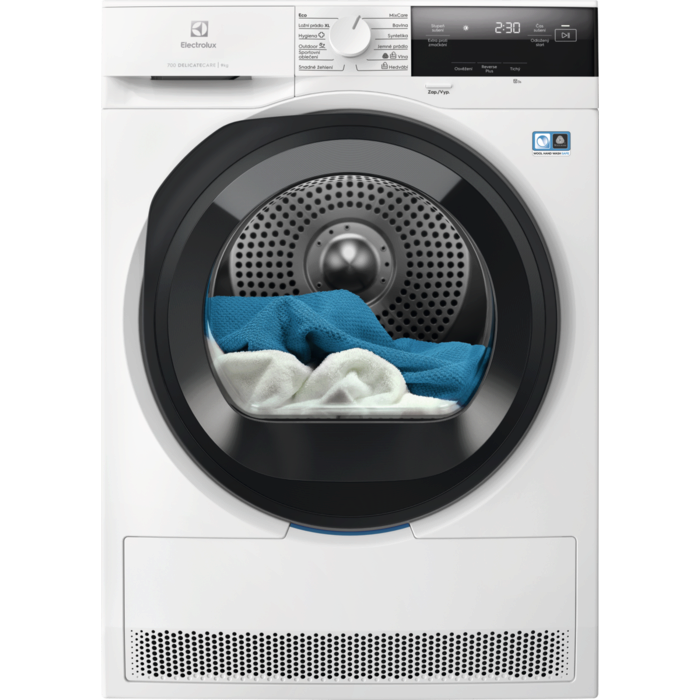 Electrolux - Sušičky s tepelným čerpadlem - EW7D395UC