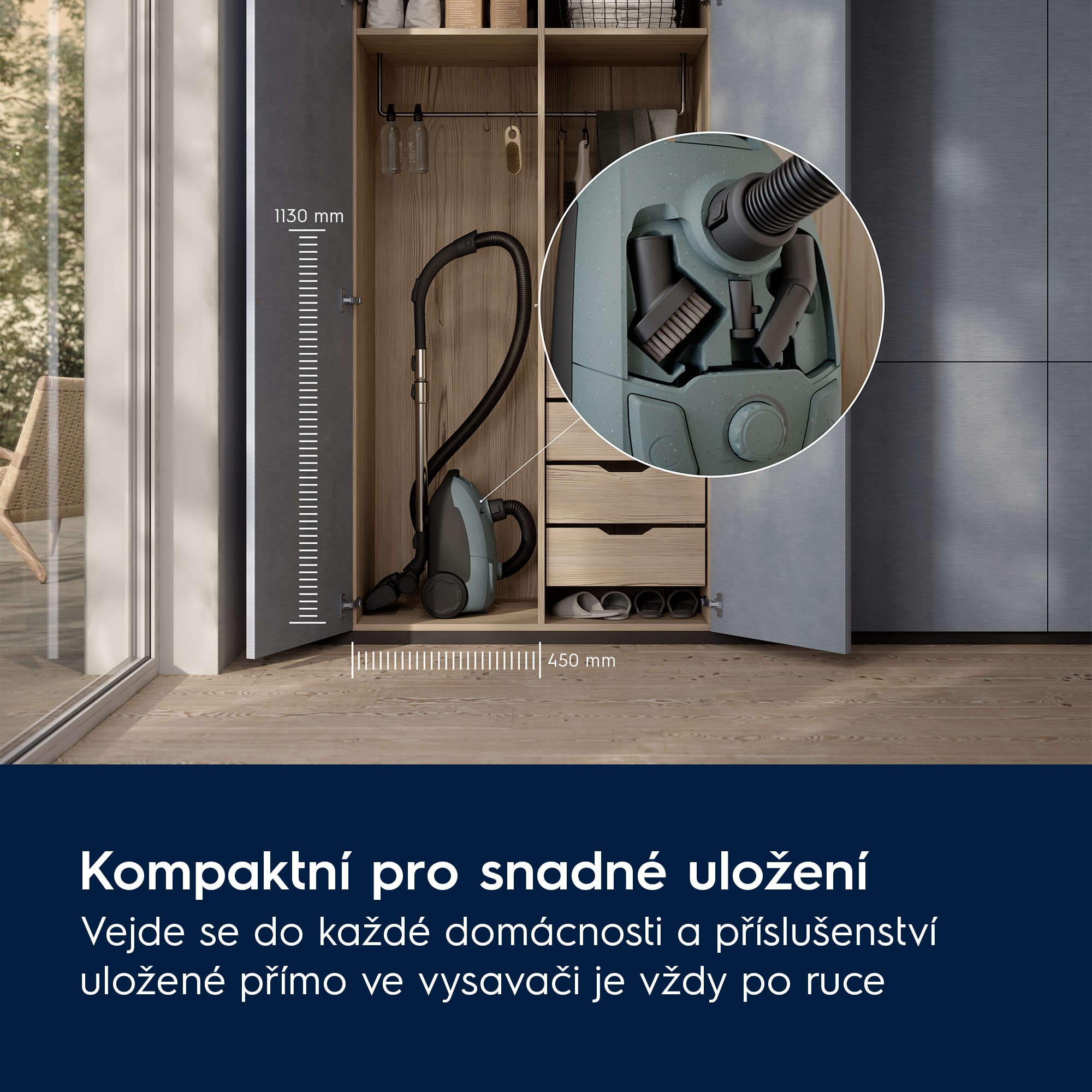 Electrolux - Sáčkový vysavač - EB51C1OG