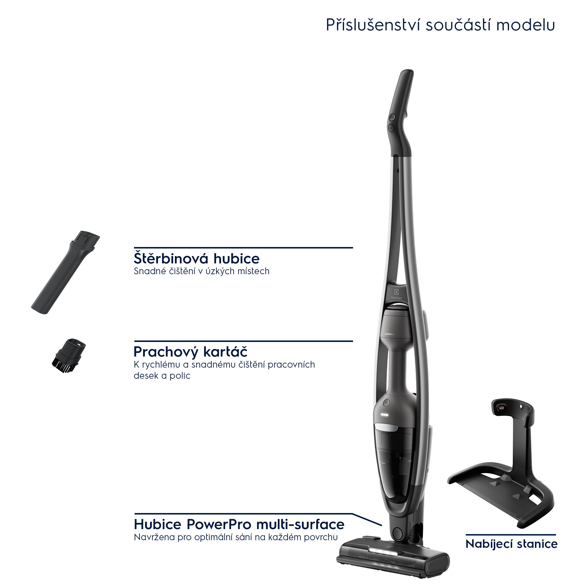 Electrolux - Tyčový vysavač - ES62CB25DH