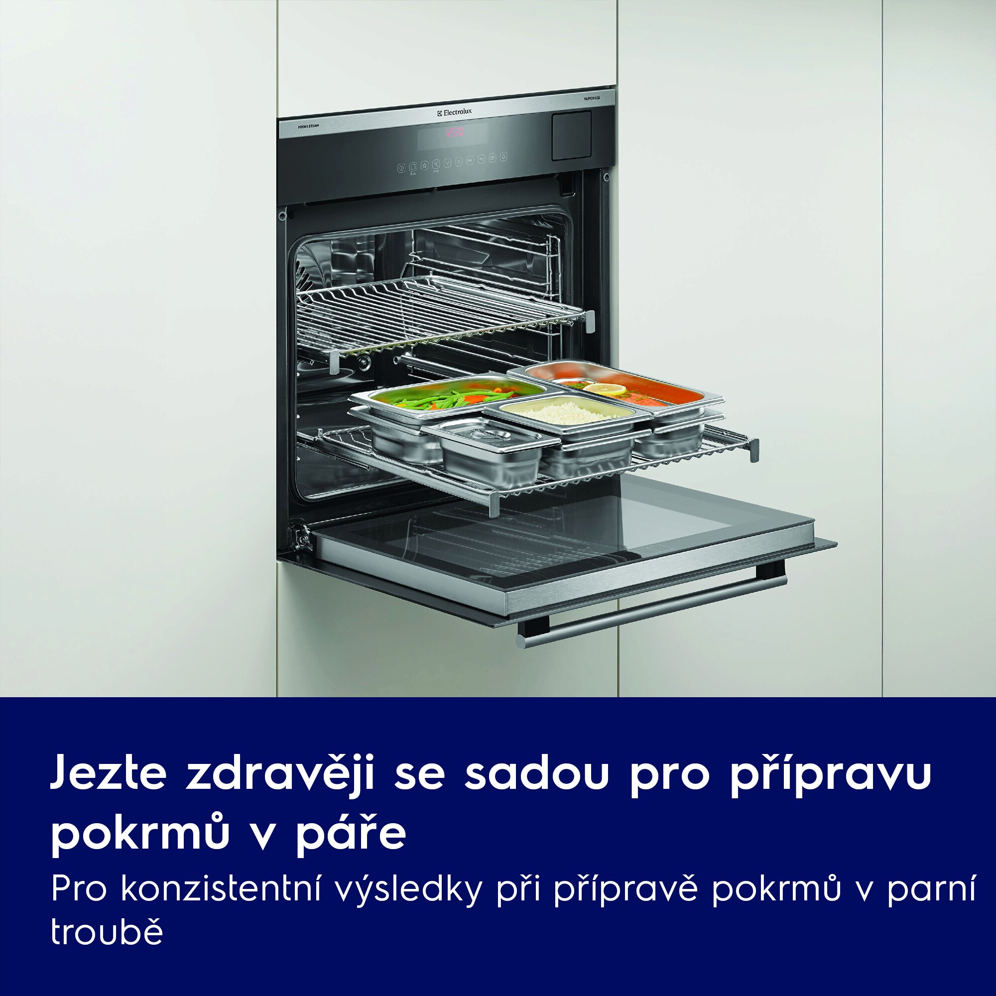 Electrolux - Souprava na parní vaření - PKKS8