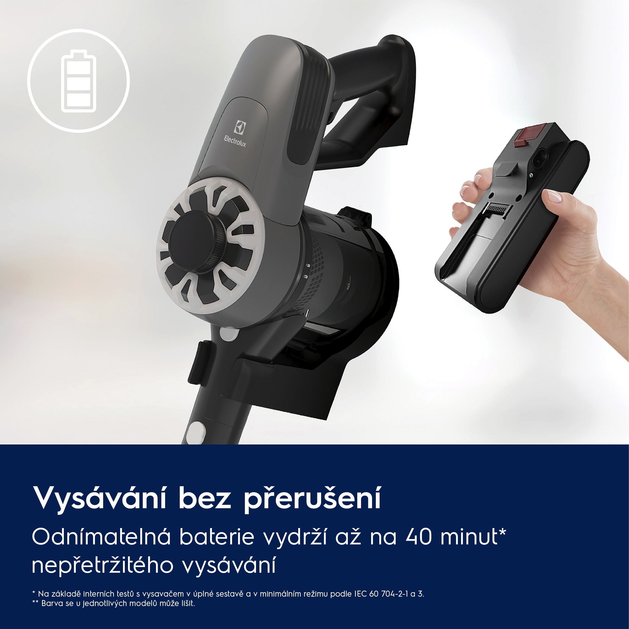 Electrolux - Tyčový vysavač - EP31CB21TG