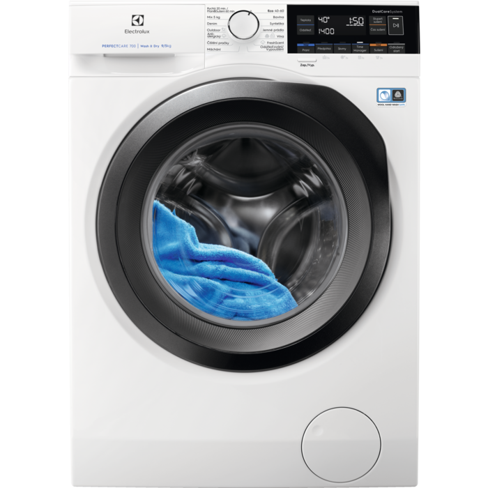 Electrolux - Volně stojící pračky kombinované se sušičkou - EW7WO349SC
