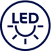 Hubice s LED osvětlením