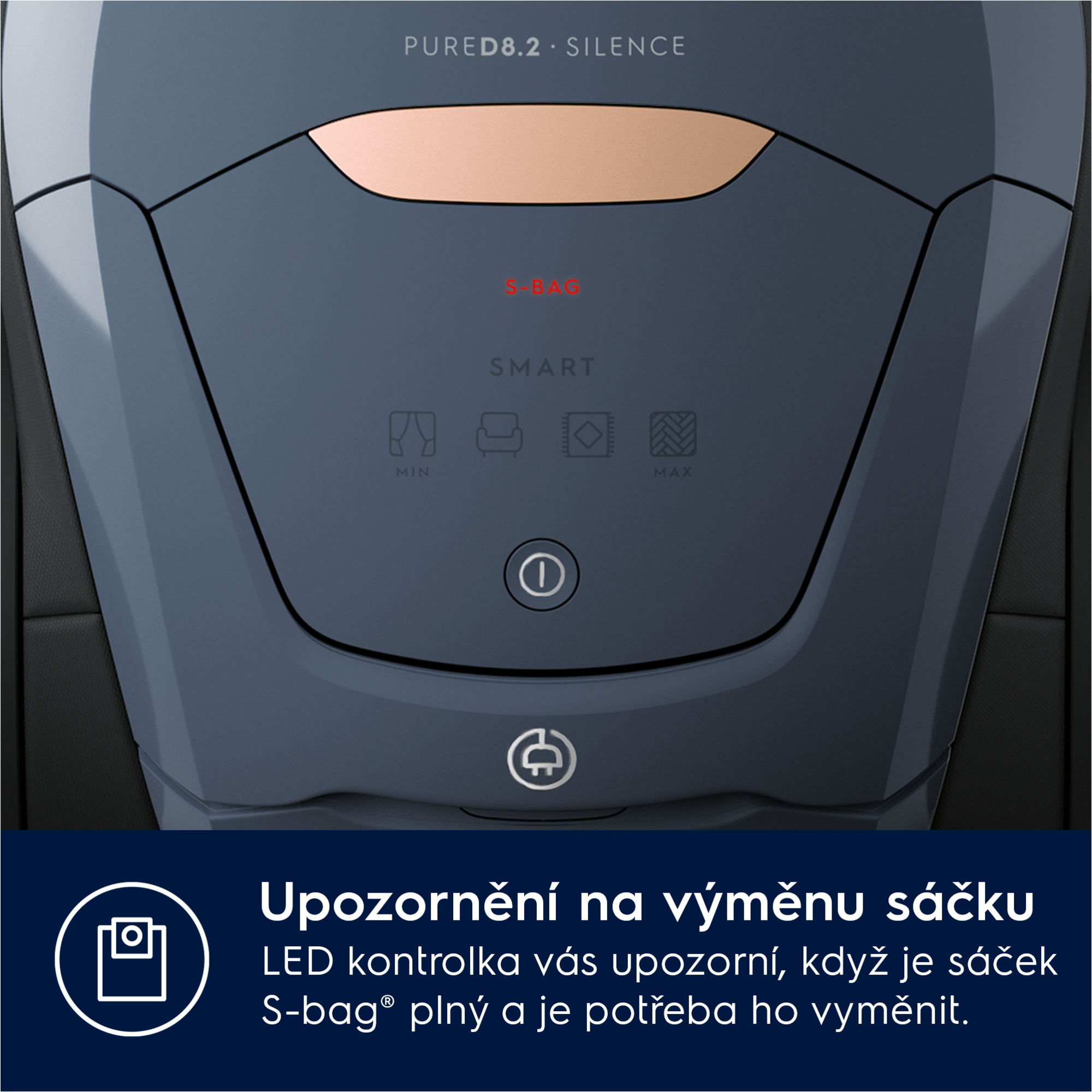 Electrolux - Sáčkový vysavač - PD82-8DB