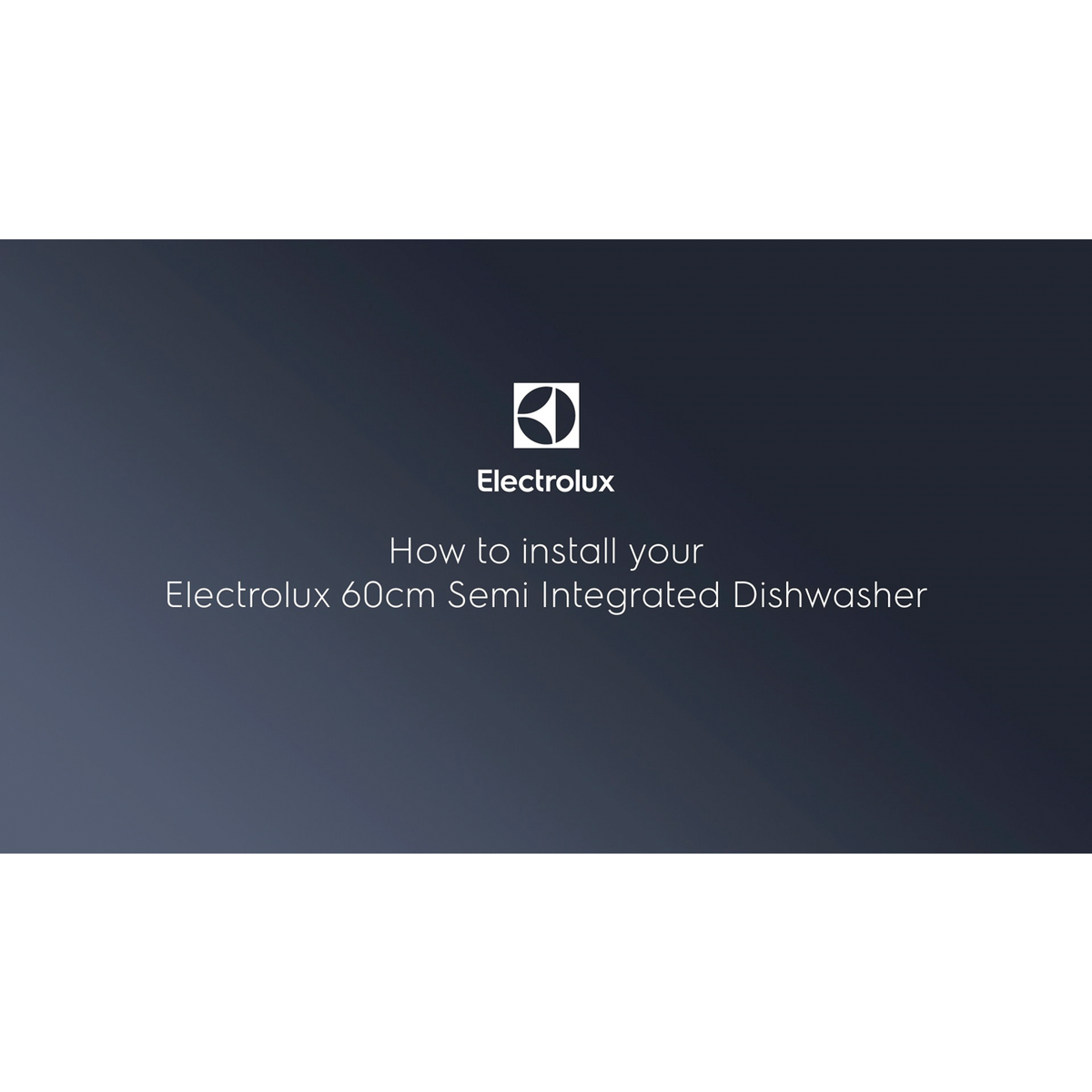 Electrolux - Vestavné myčky nádobí - E62IB200SX