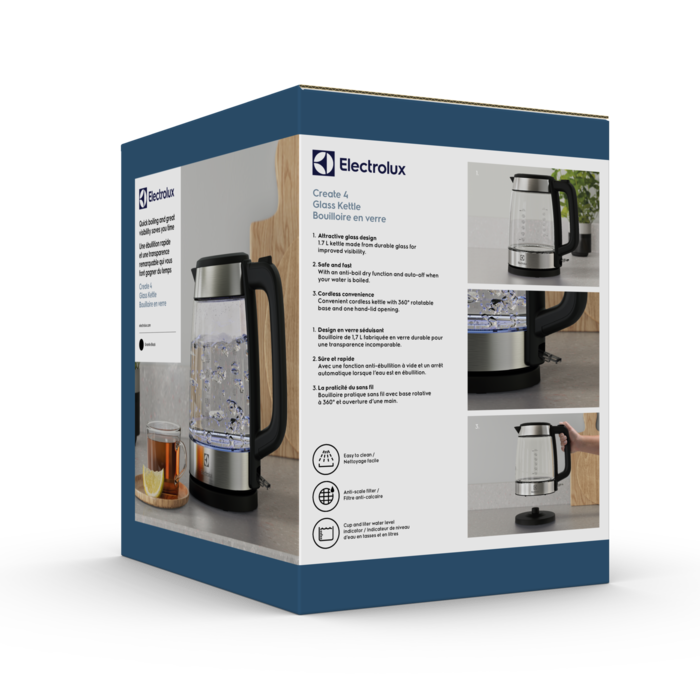 Electrolux - Rychlovarná konvice - E4GK1-4GB