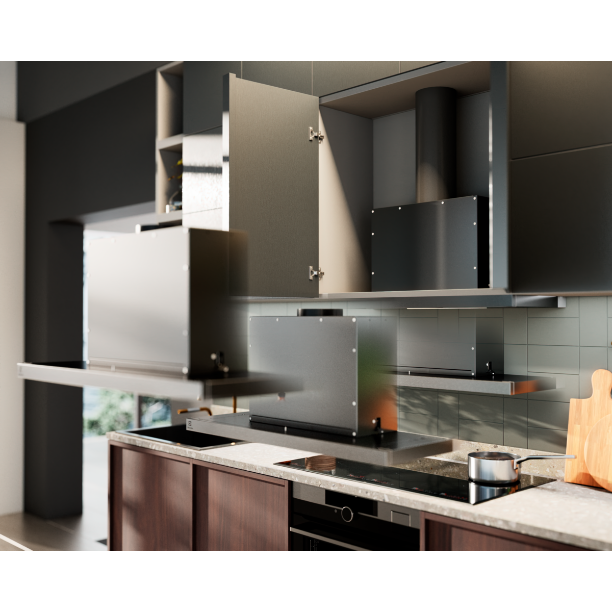 Electrolux - Integrované odsavače - LFP226S