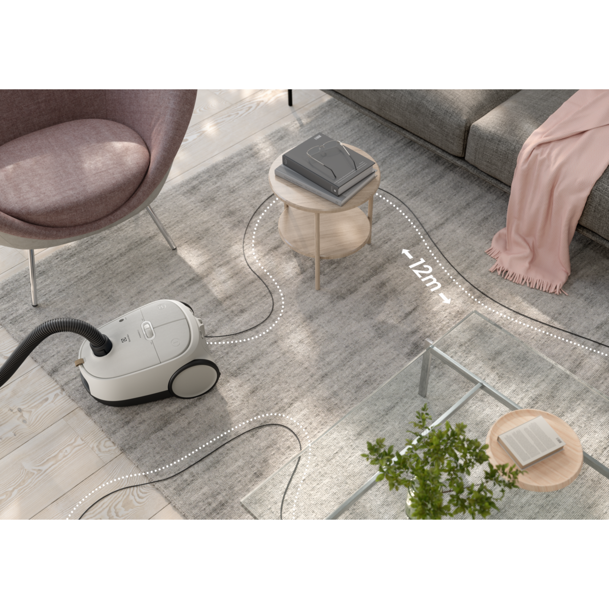 Electrolux - Sáčkový vysavač - EB61H6SW