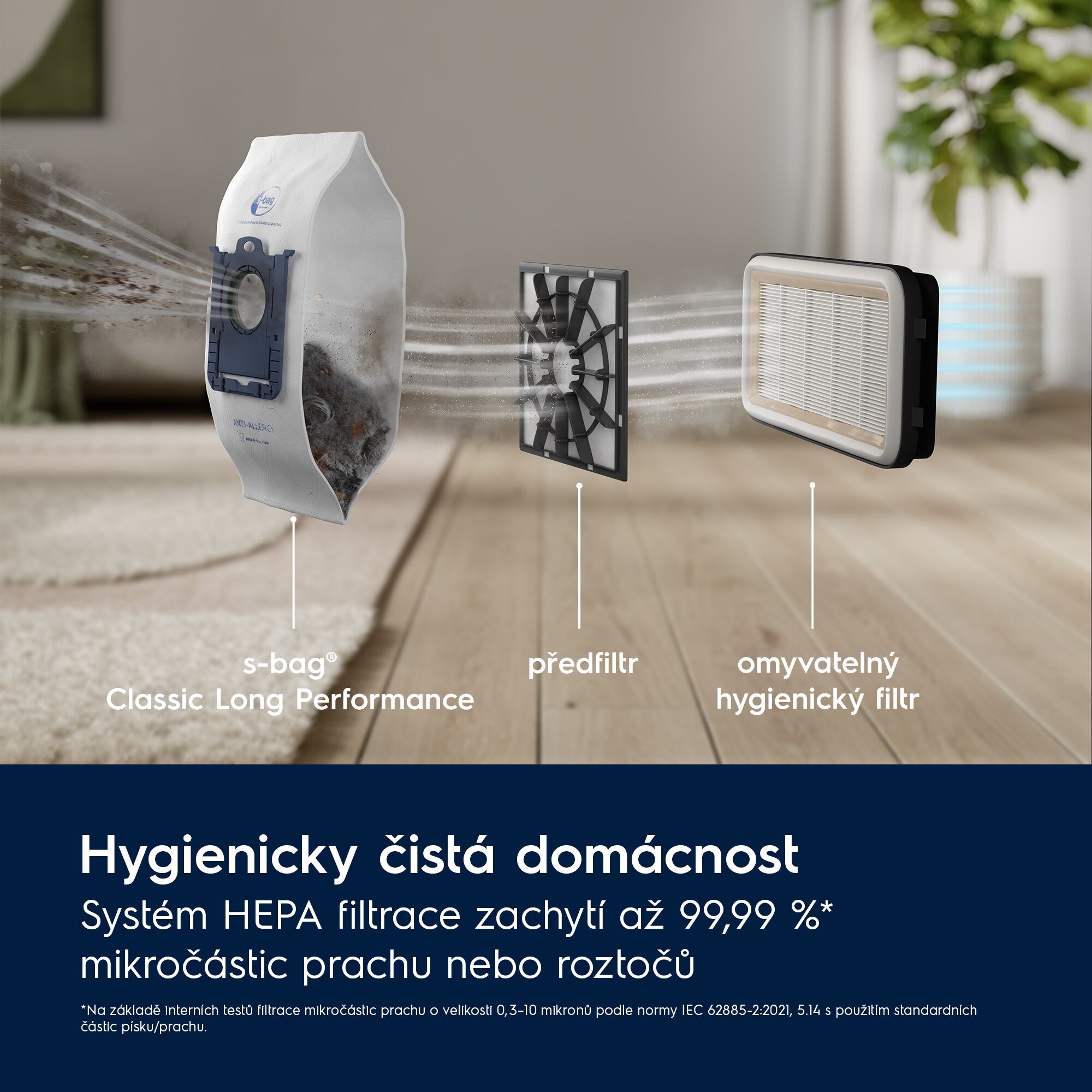 Electrolux - Sáčkový vysavač - EB51A3WB
