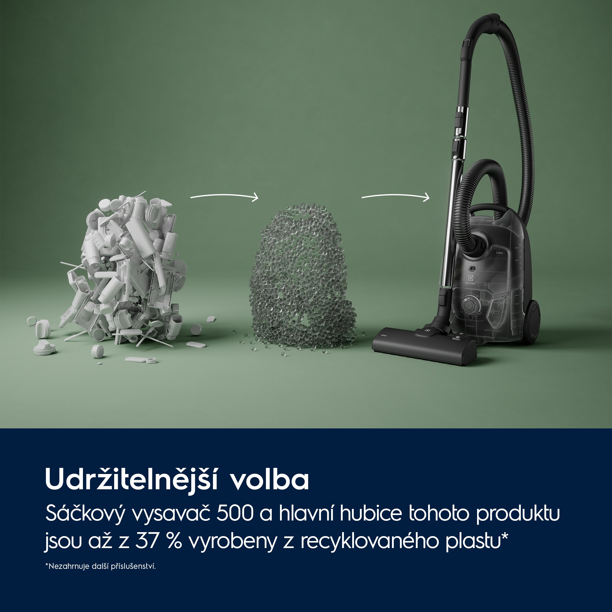 Electrolux - Sáčkový vysavač - EB51A3WB