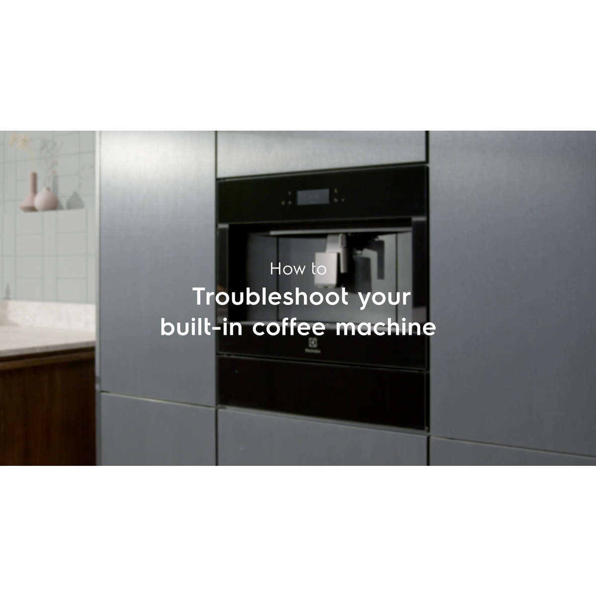 Electrolux - Vestavné automaty na espresso - KBC85X