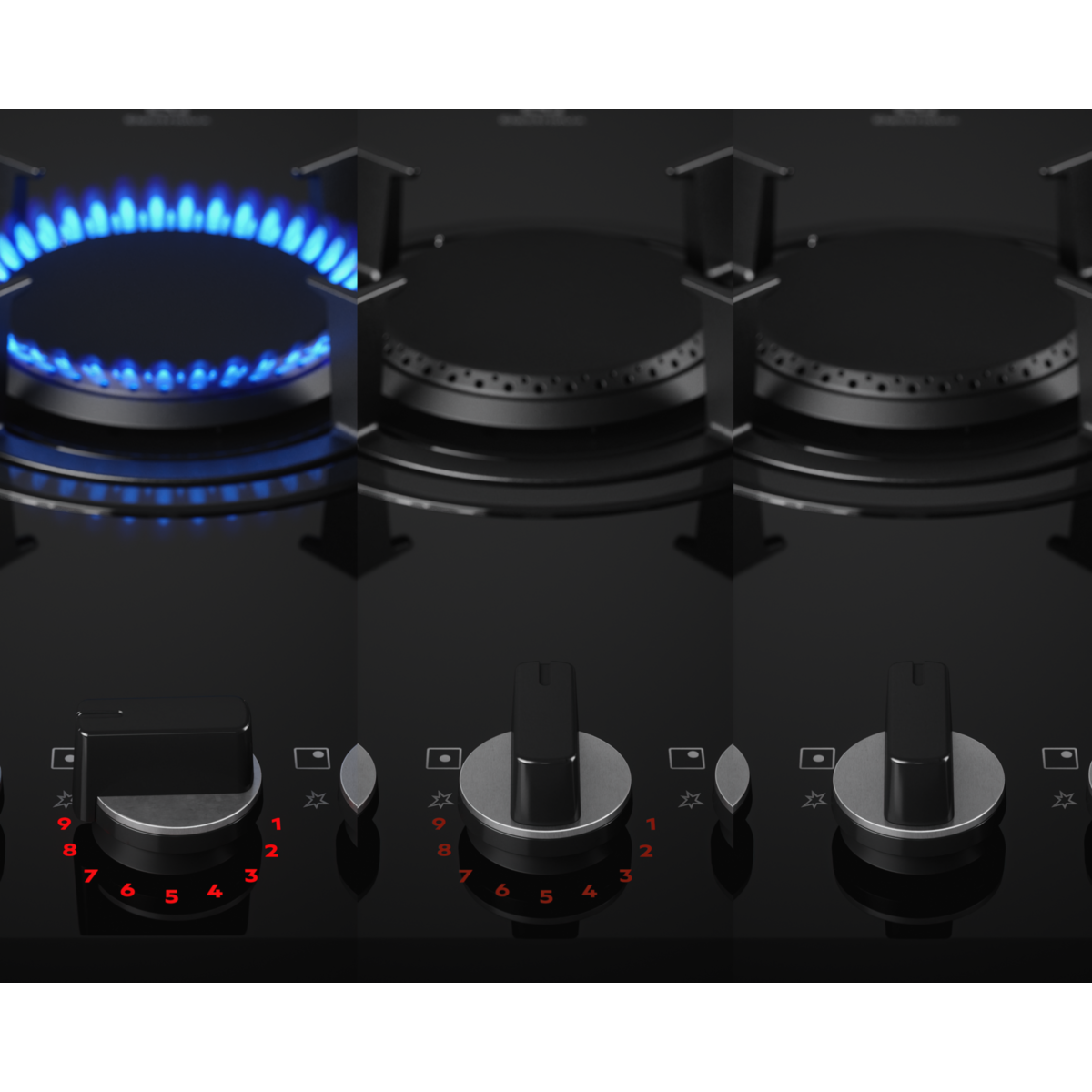 Electrolux - Plynové varné desky - KGG643753K
