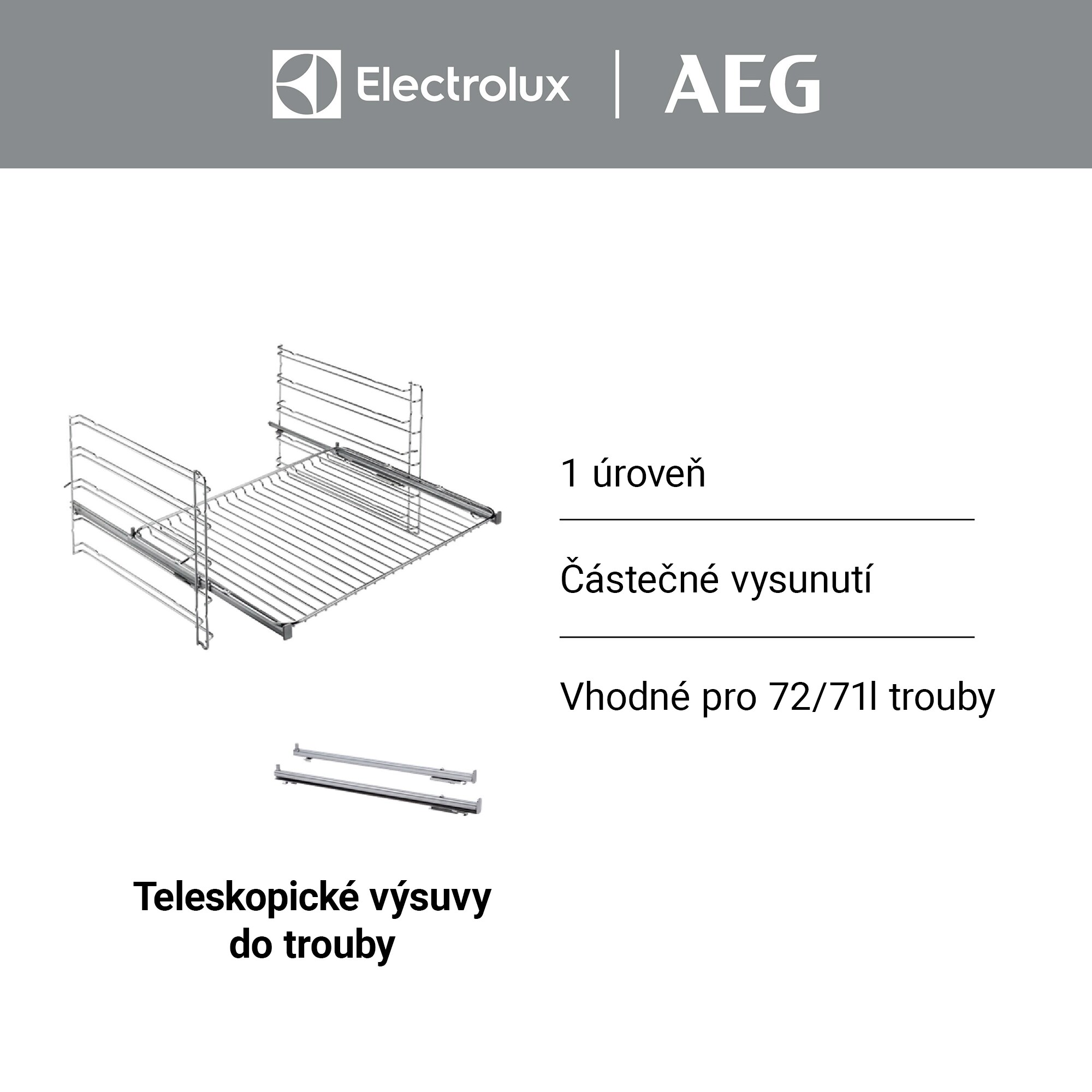 No Brand - Teleskopické výsuvy - TR1LV