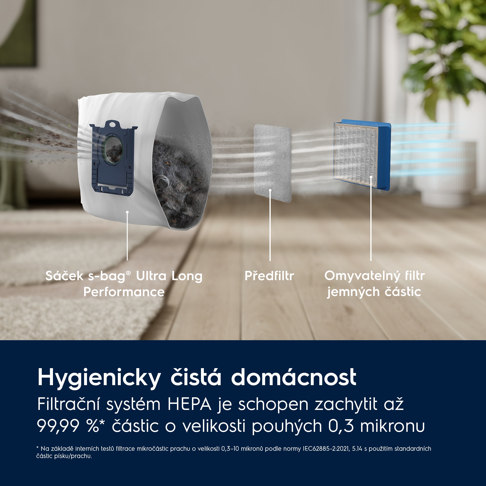 Electrolux - Sáčkový vysavač - EB81U1WB