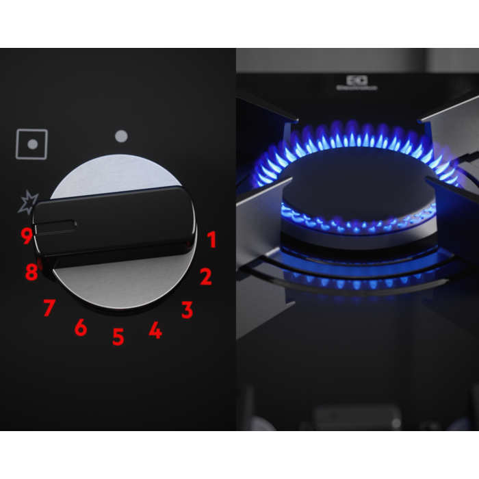 Electrolux - Plynové varné desky - KGG643753K