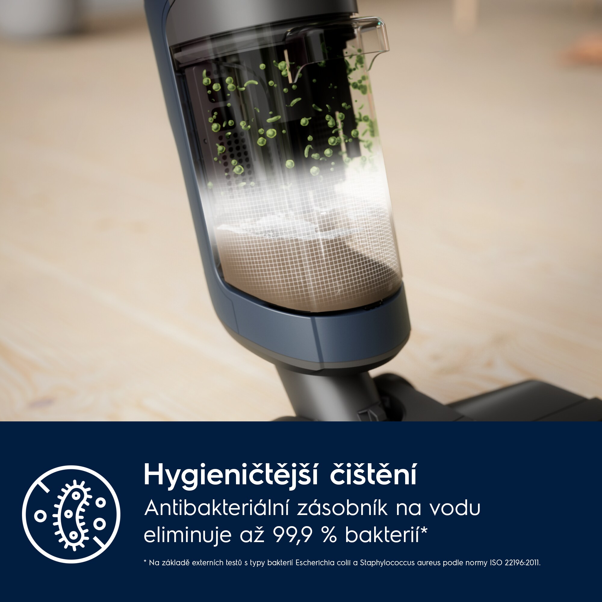 Electrolux - Tyčový vysavač Wet&Dry - EW81U3DB
