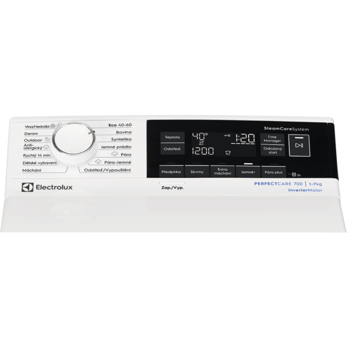 Electrolux - Pračky vrchem plněné - EW7TN13372C
