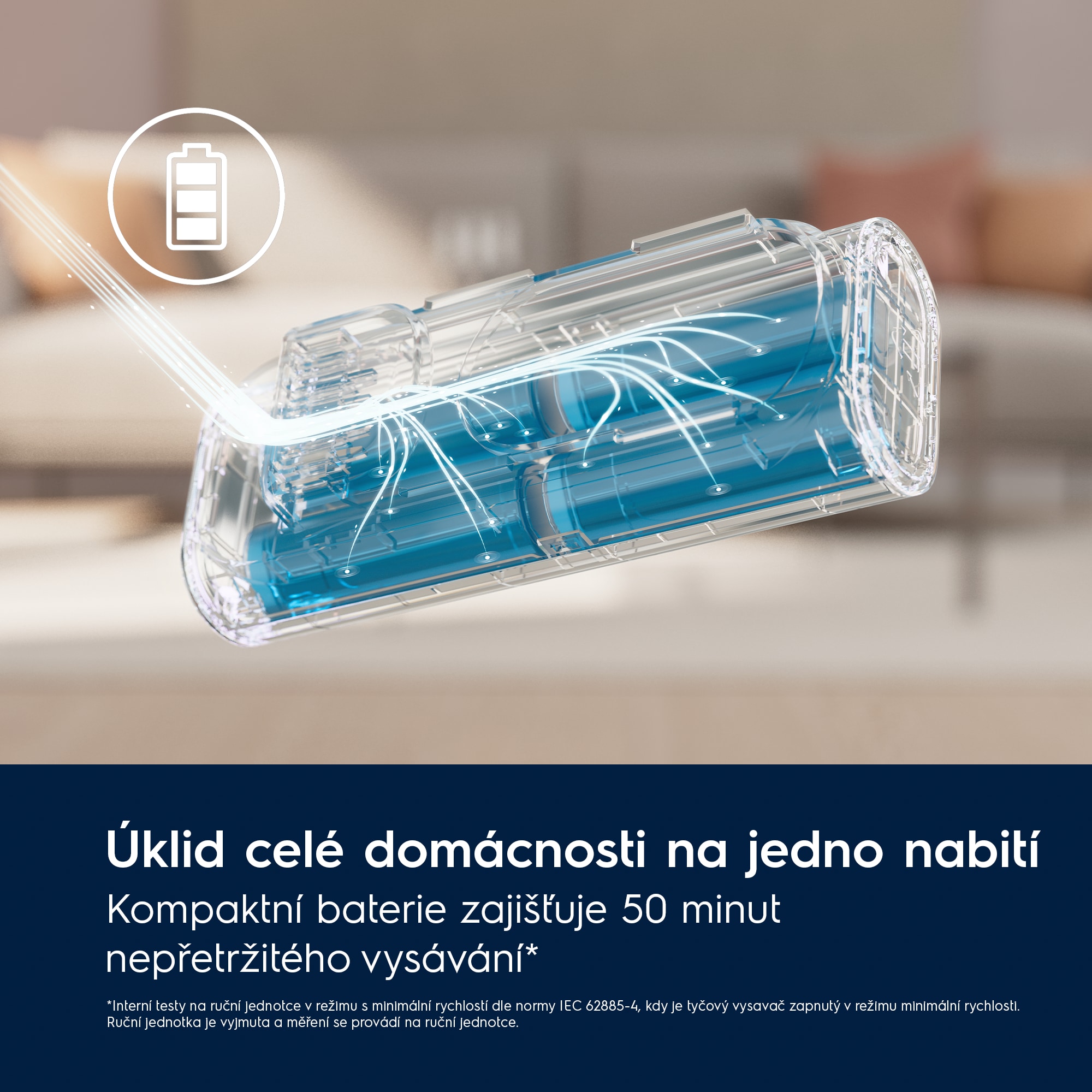 Electrolux - Tyčový vysavač - EP71B14WET